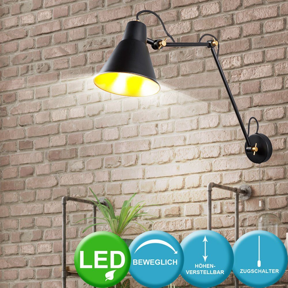 etc-shop Wandstrahler, Wand Leuchte Schlaf Zimmer Spot Beleuchtung Lese