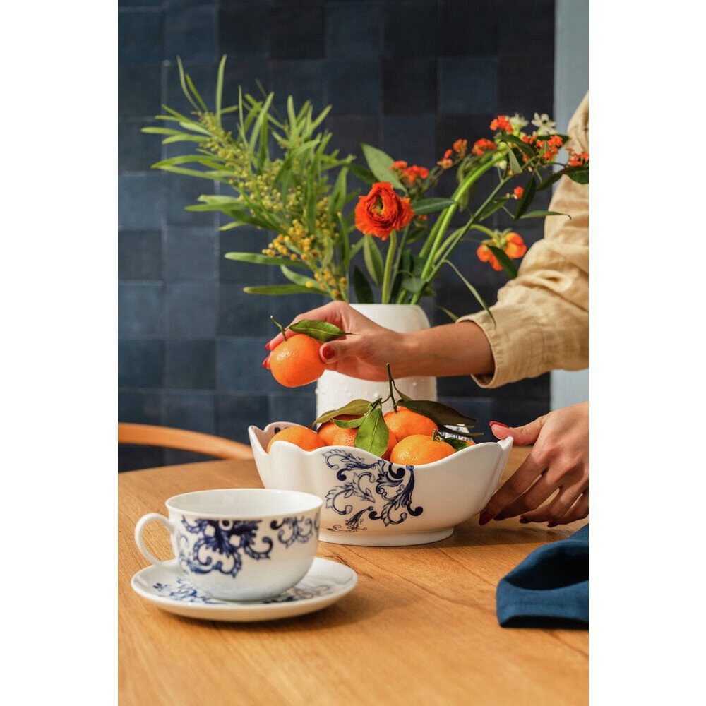 Rosenthal Geschirr-Set Schüssel 21x21 cm True Blue, Porzellan