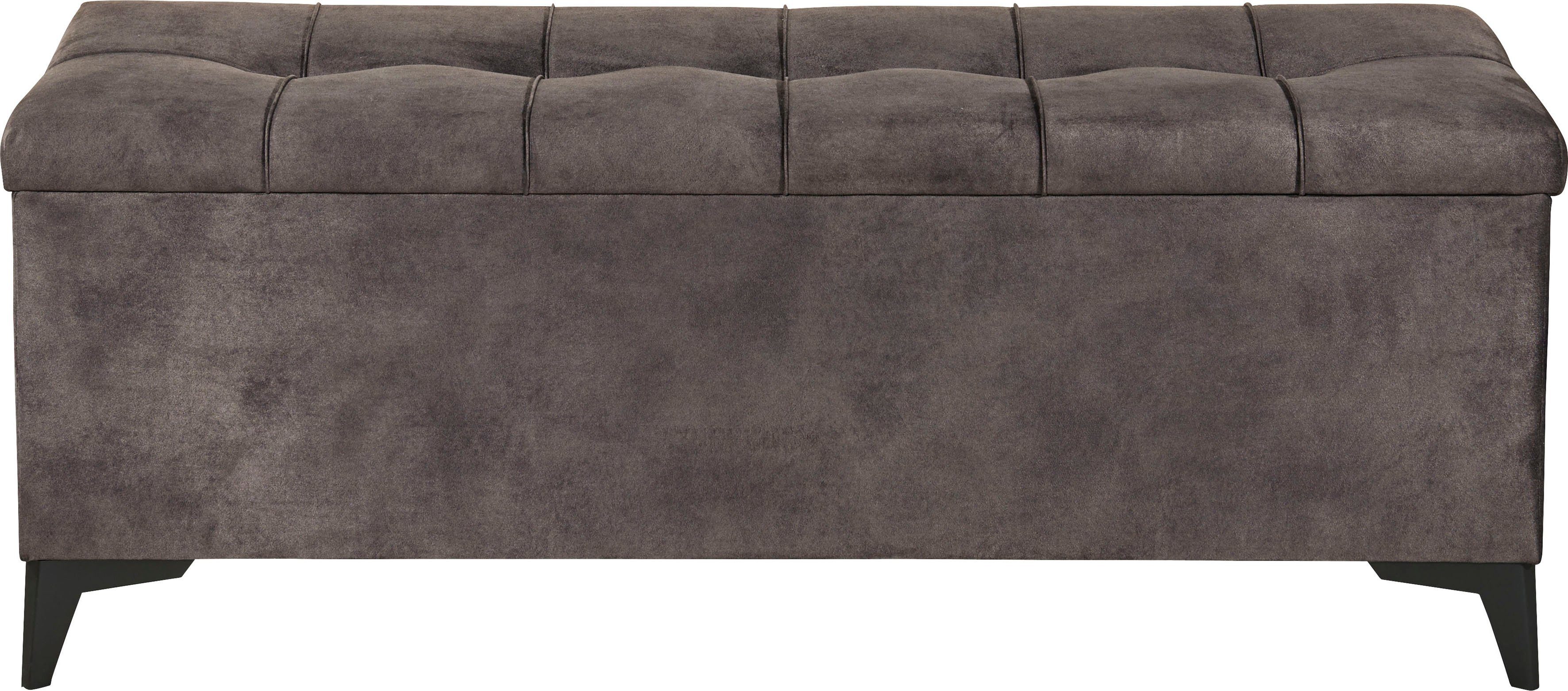 ED EXCITING DESIGN Truhenbank Oregon, Breite 140cm, Bettbank mit Stauraum