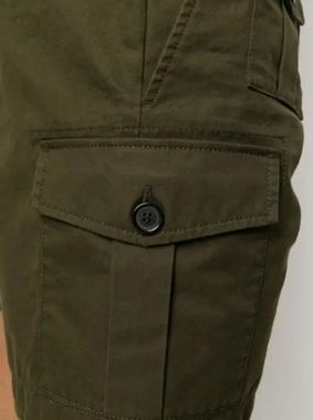 Dsquared2 Shorts DSQUARED2 BERMUDA SHORTS CARGO CHINO GABARDINE KURZE HOSE MARINE FIT S