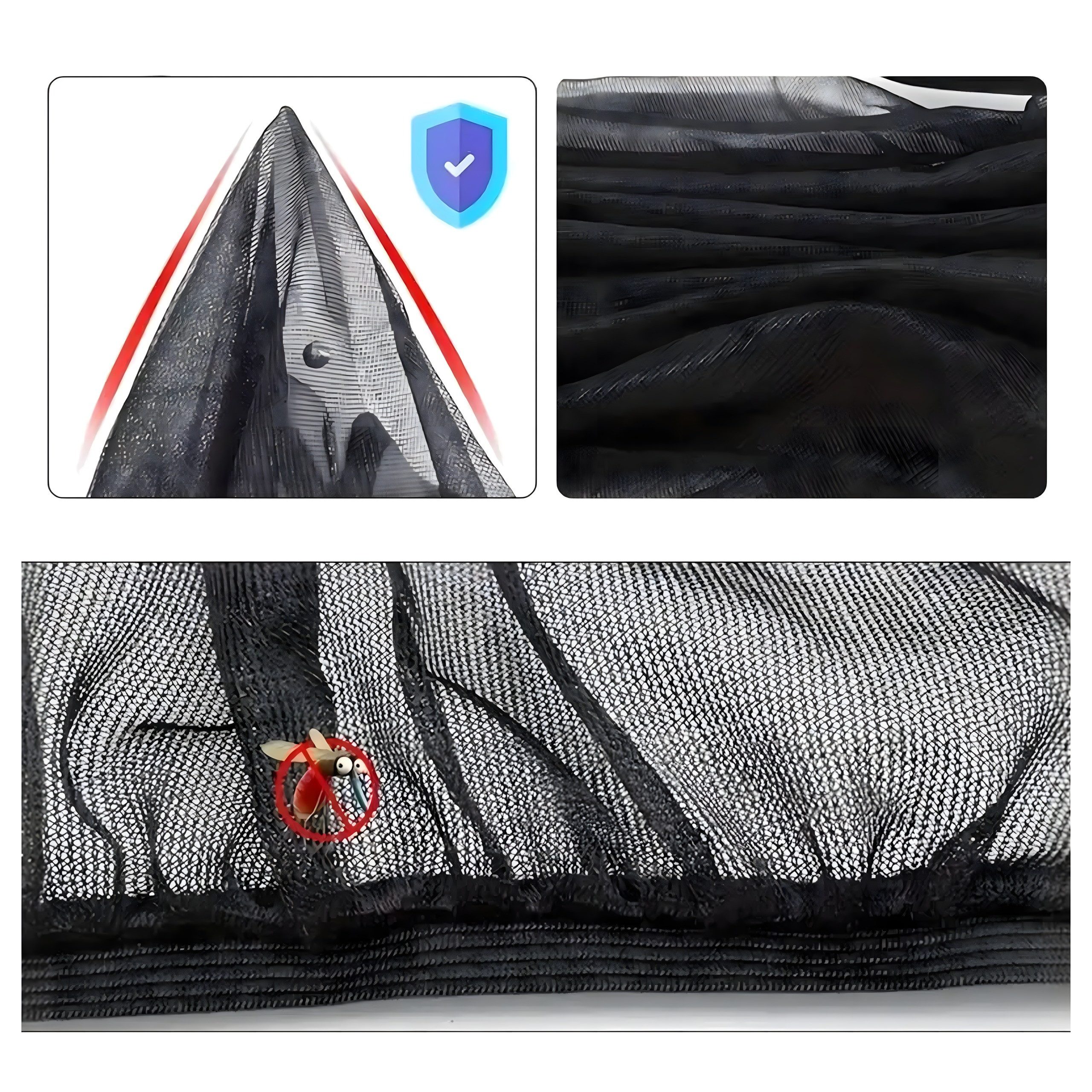 Realb2b Autosonnenschutz 4x Auto Sonnenschutz Rollo Moskitonetz für 5-Türer Fenster Sommer Set, (Auto Sonnenschutz Set 4 Stück Rollos mit Moskitonetz für 5-Türer Fahrzeuge, 4 Stück Moskitonetz für Auto Fenster Schutz gegen Sonne und Insekten), UV-Schutz, Insektenschutz, Universal für Autos, schnelle Montage