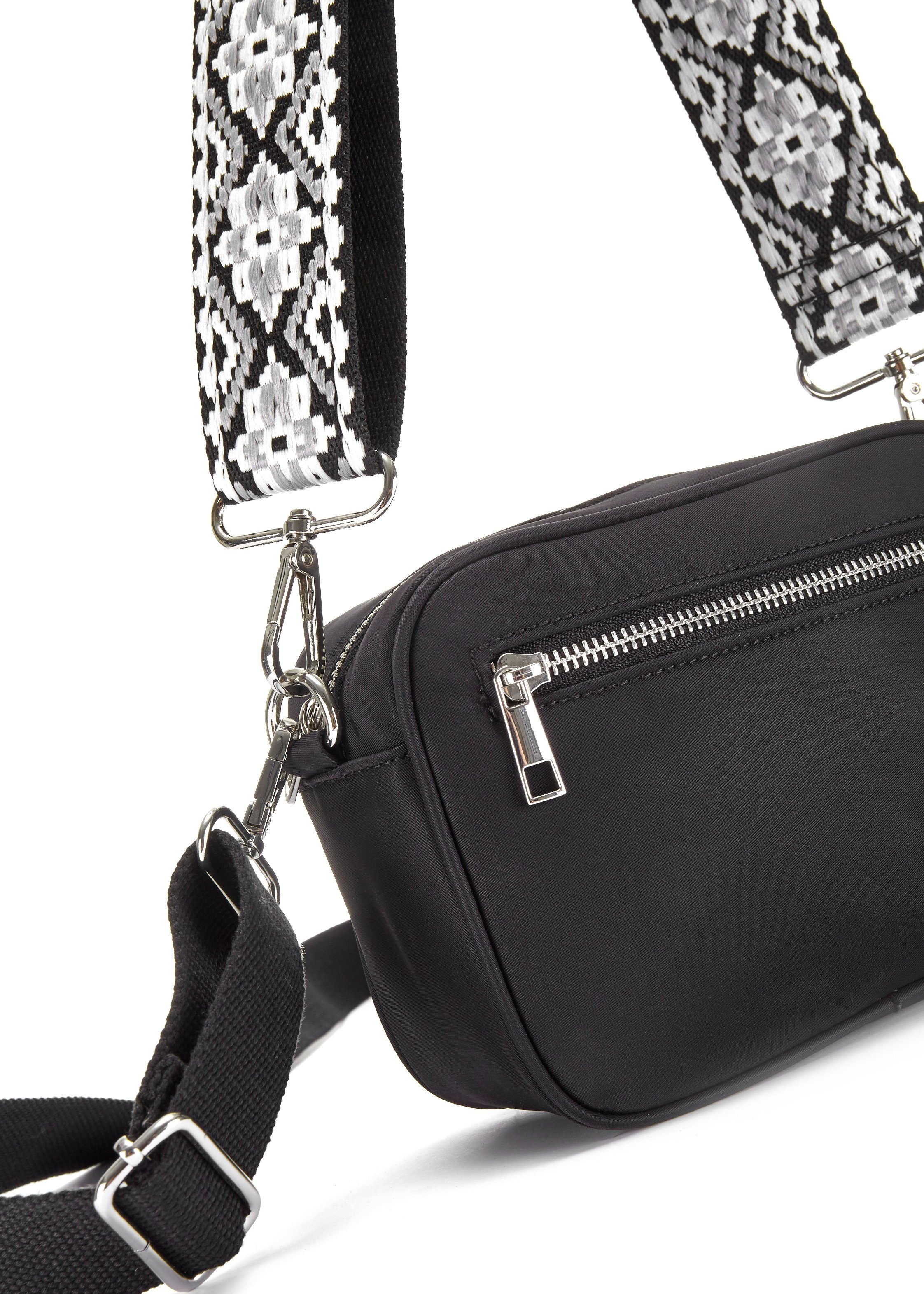 LASCANA Umhängetasche Minibag, mit auswechselbaren Schulterriemen VEGAN.