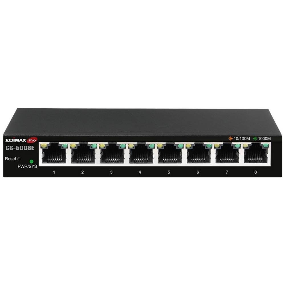8-Port Gigabit Web Smart Switch Netzwerk-Switch