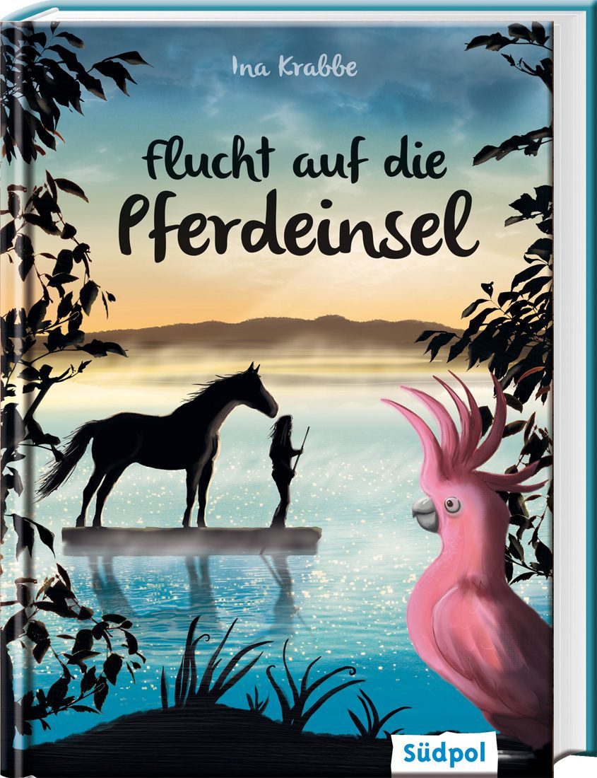 Kinderbuch Funkelsee – Flucht auf die Pferdeinsel (Band 1) Pferdebücher mit Tiefg Ina Krabbe