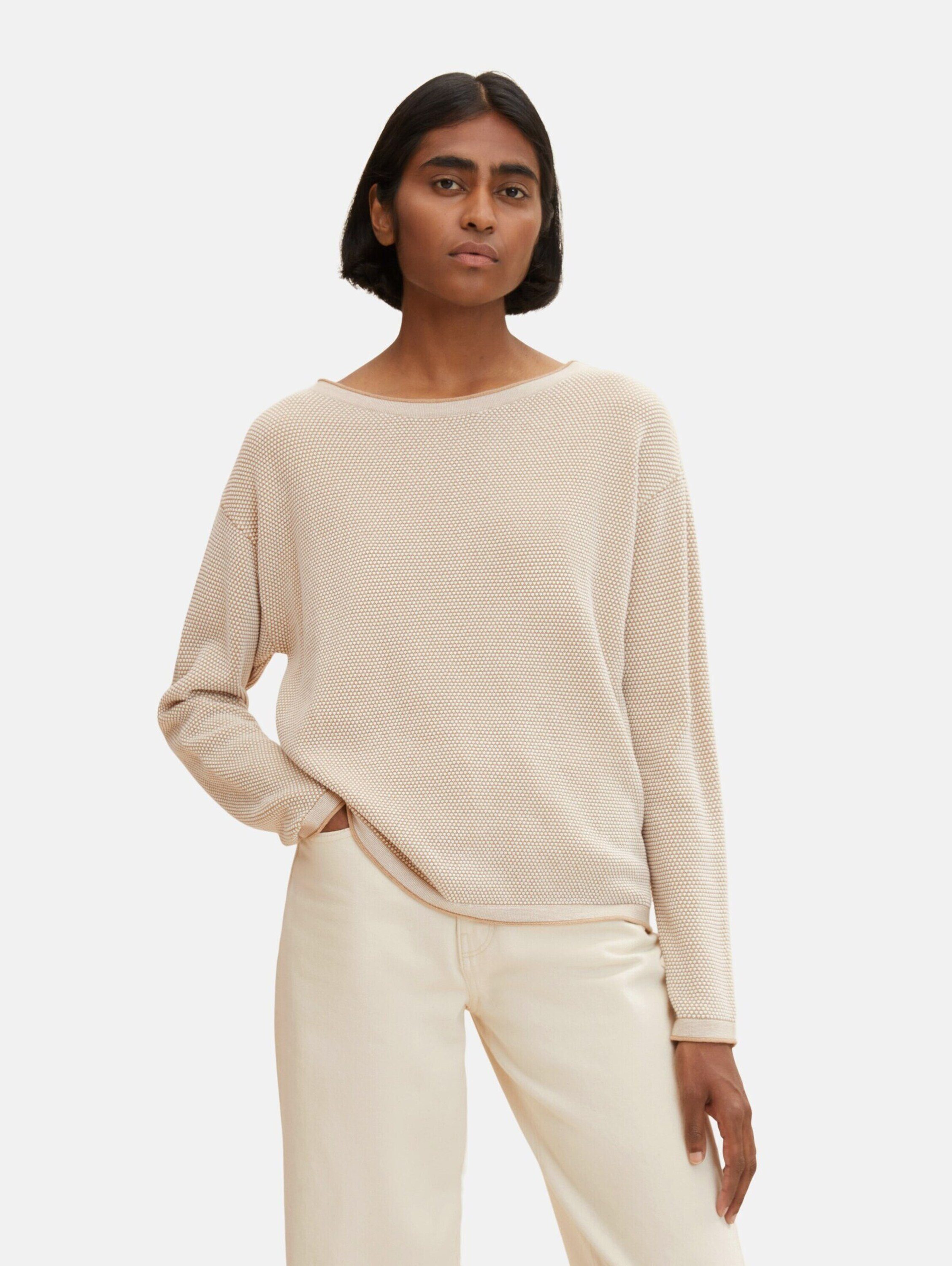 TOM TAILOR Strickpullover (1-tlg) Plain/ohne Details günstig online kaufen