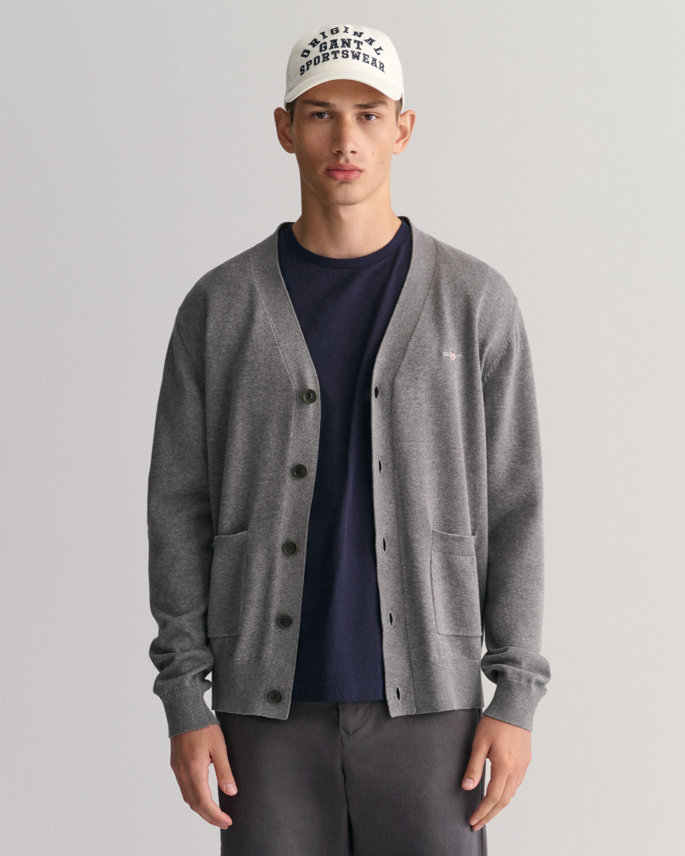 Strickjacke CLASSIC COTTON V-CARDIGAN