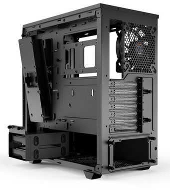 Kiebel Silent Strike 12 Gaming-PC (Intel Core i5 Intel Core i5-12400F, RTX 3050, 32 GB RAM, 2000 GB SSD, Luftkühlung)