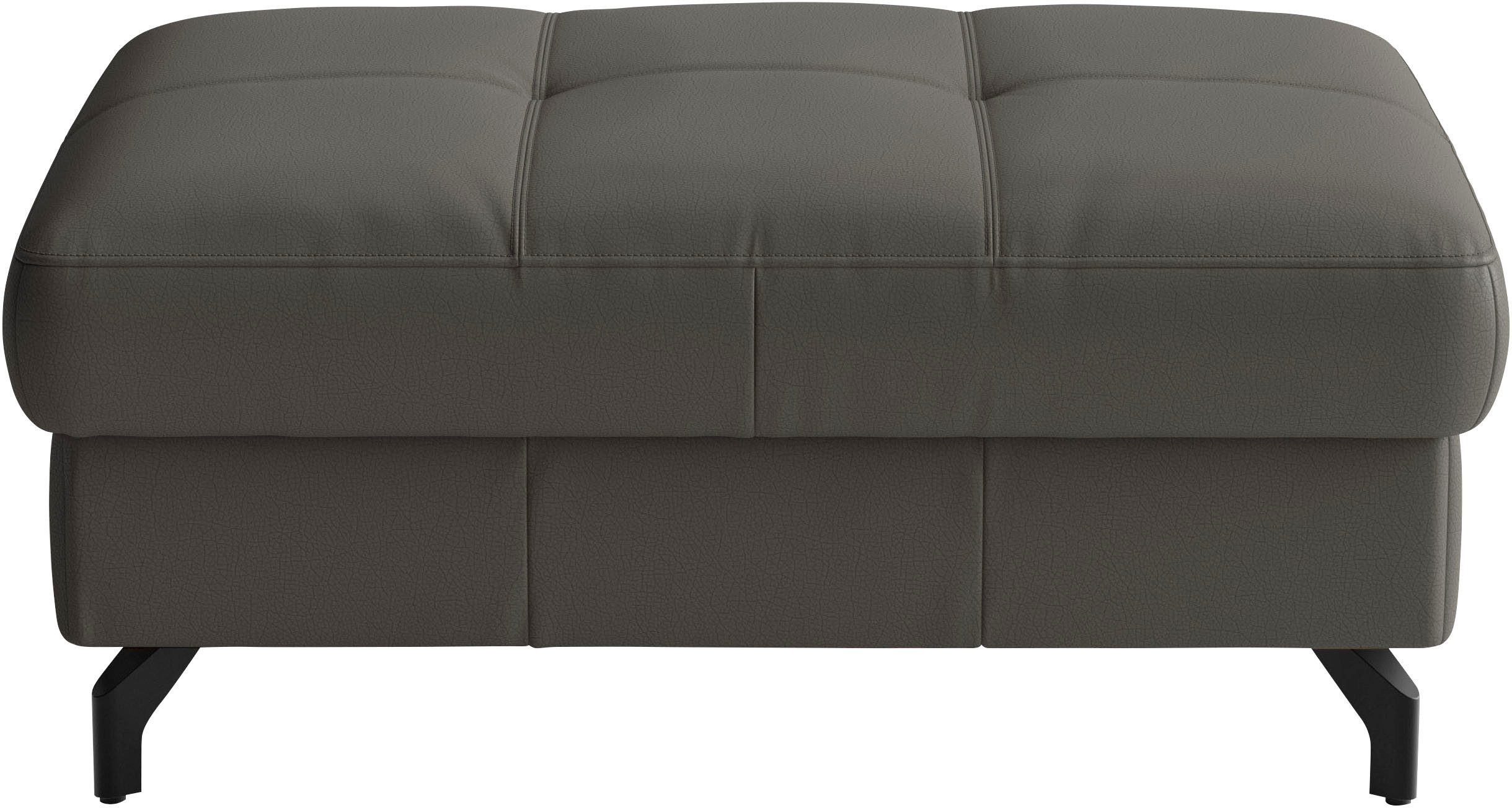 sit&more Polsterhocker Vanity Leder