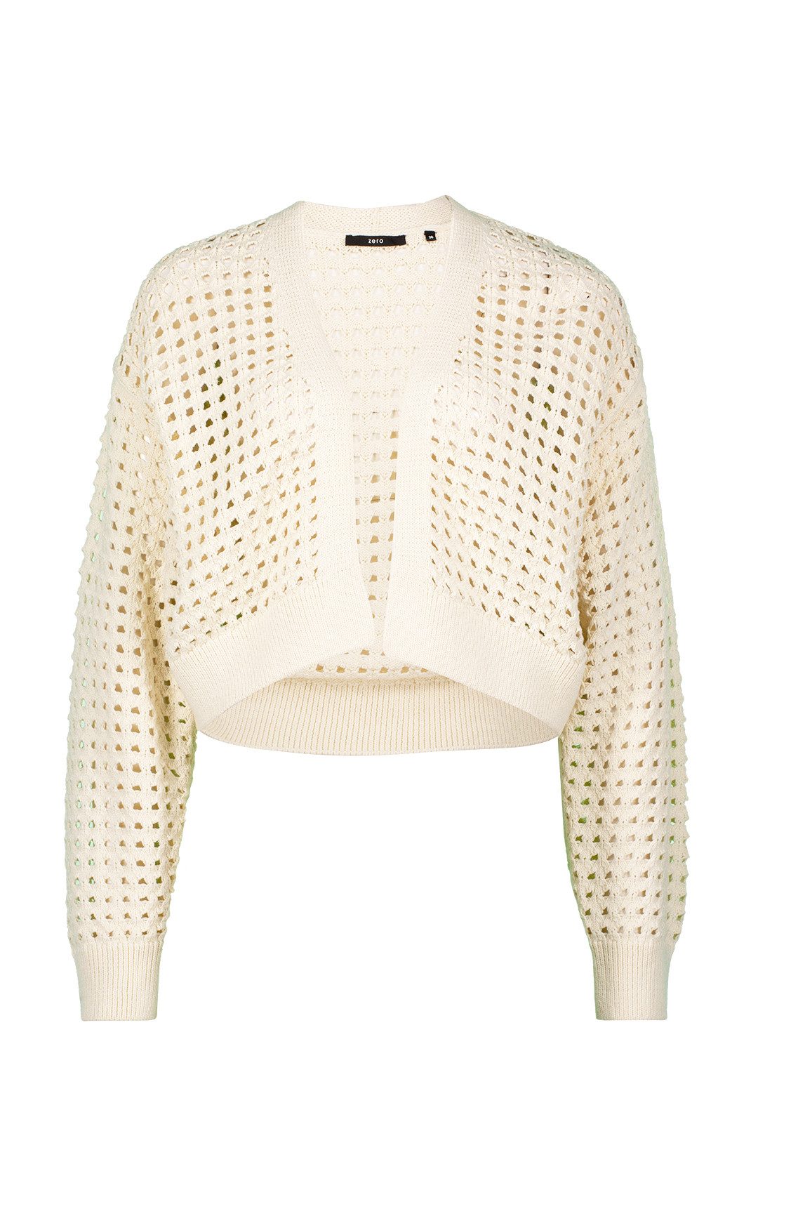 Zero Strickjacke "zero Cardigan mit Knöpfen", Knopfleiste günstig online kaufen