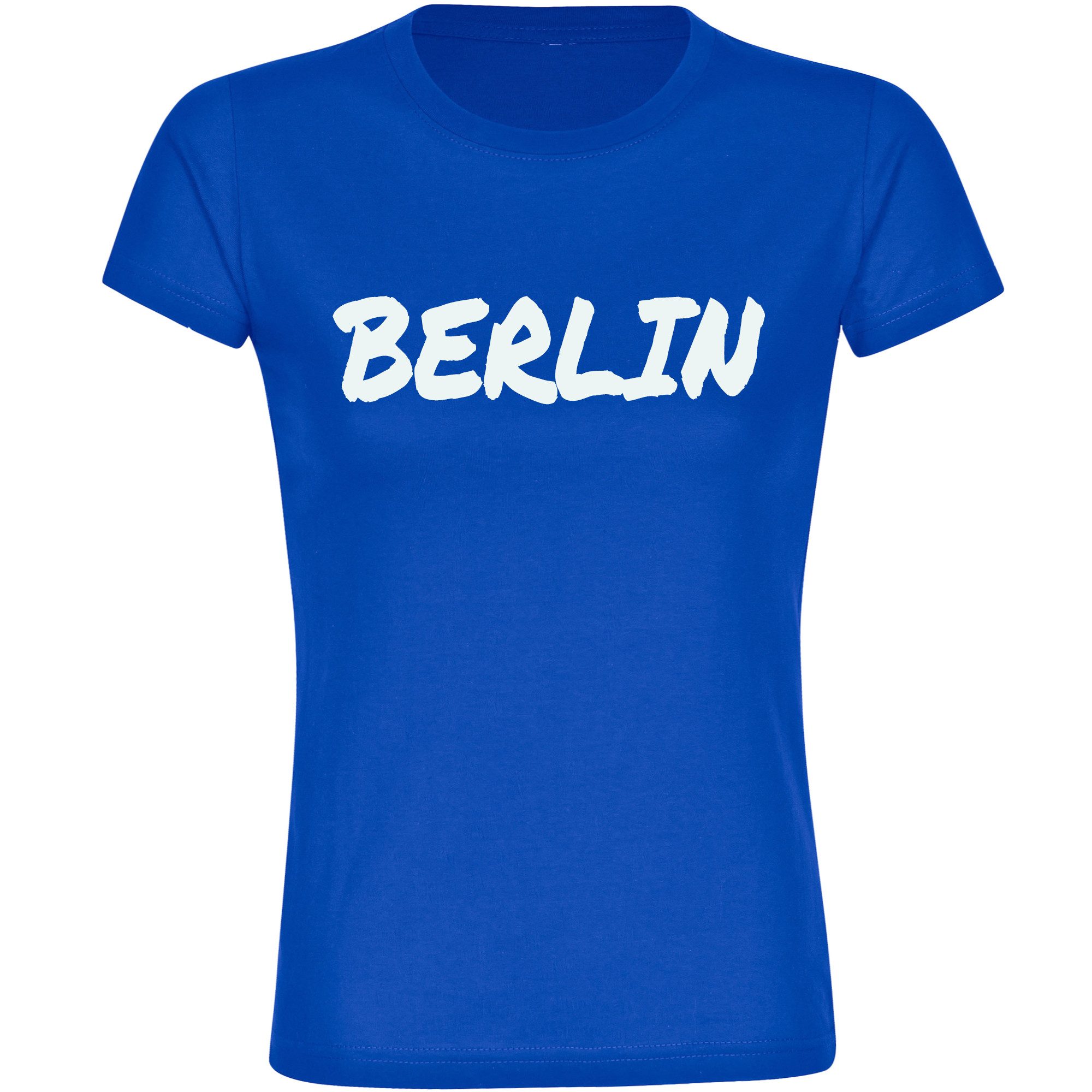 multifanshop T-Shirt Damen Berlin blau - günstig online kaufen