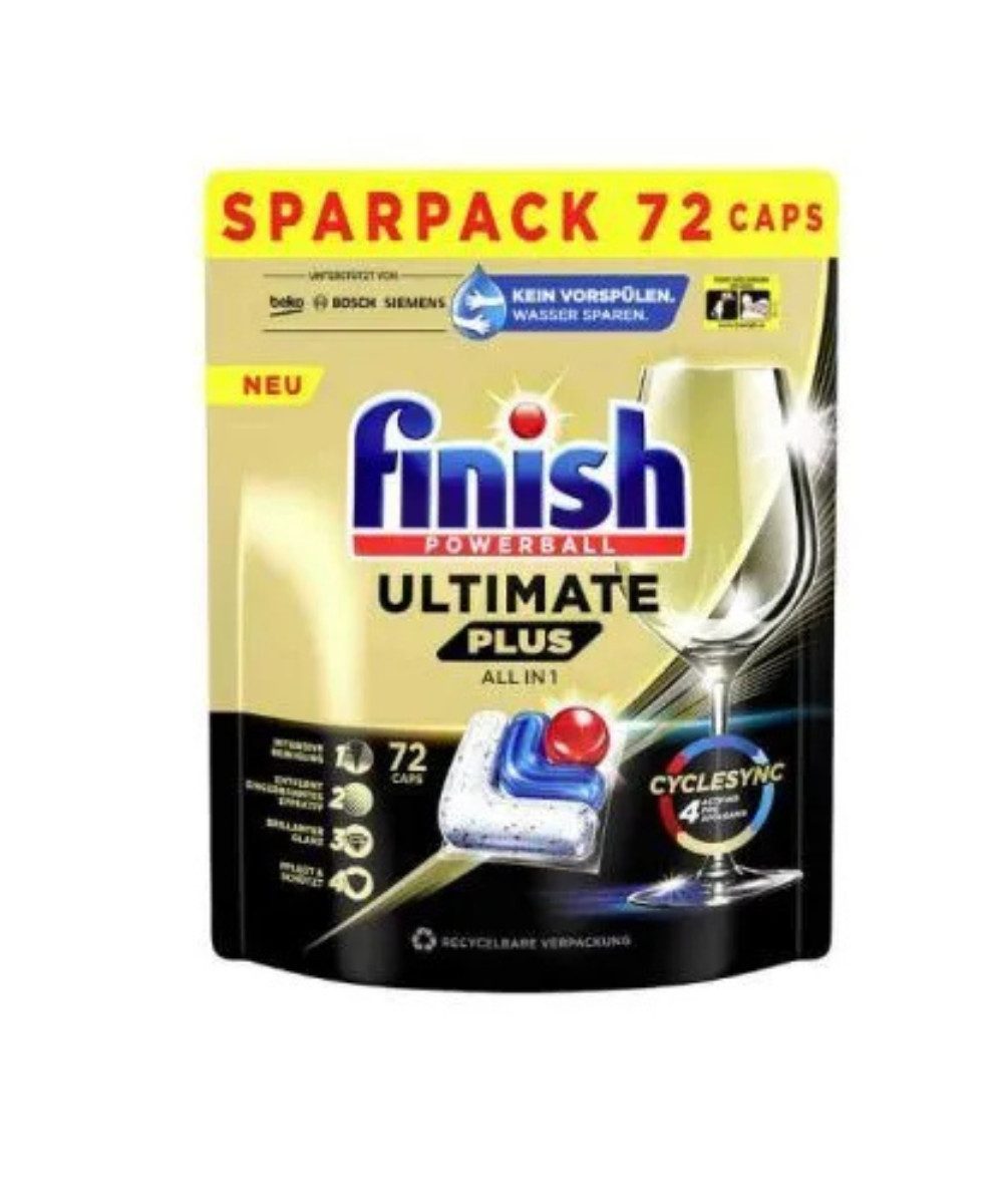 finish Calgonit Powerball Ultimate Plus all in 1 Spülmaschinentabs