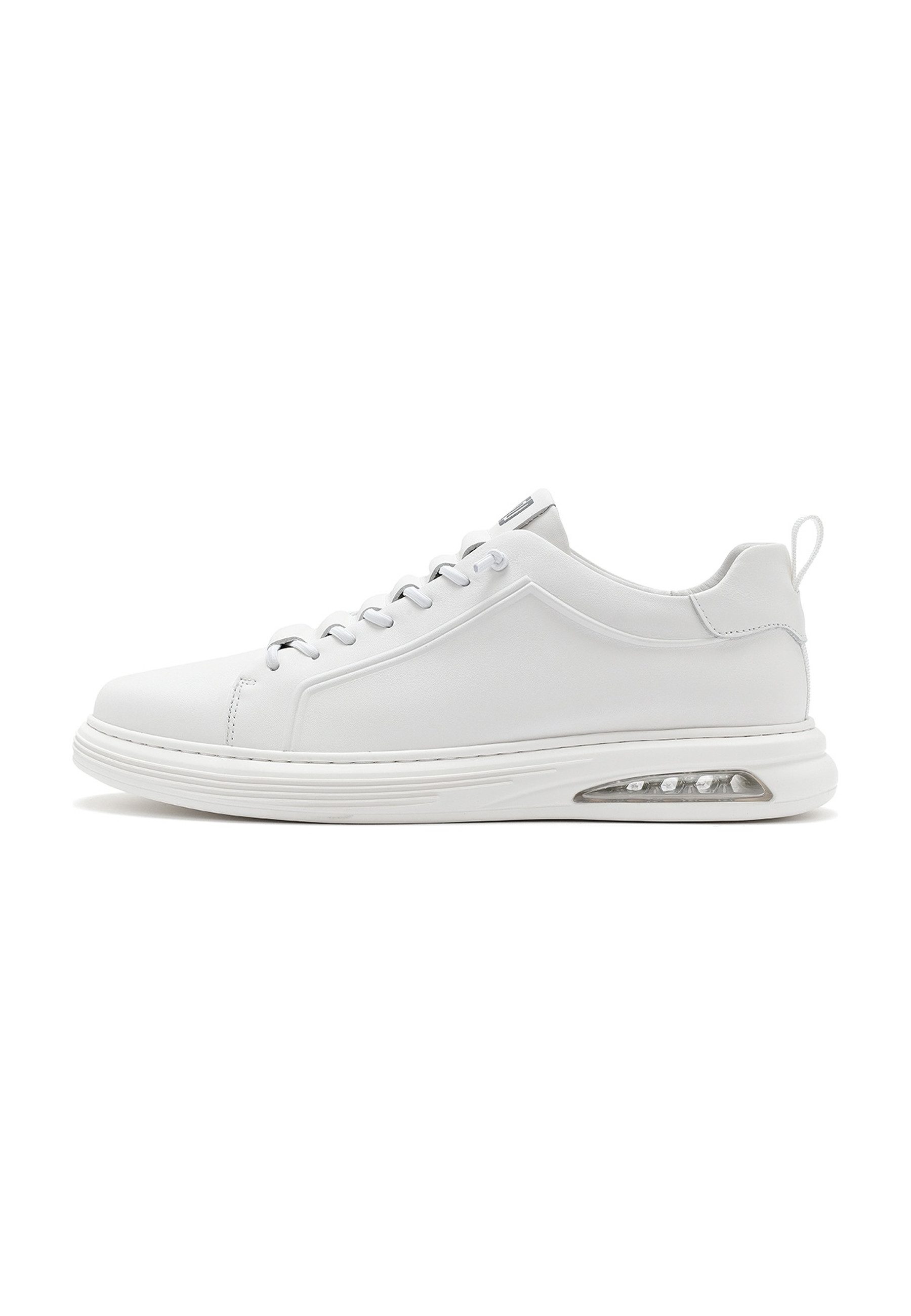 Derimod Leder Sneaker Sneaker Echtes Leder, Schnürverschluss, Textilfutter, EVA-Sohle