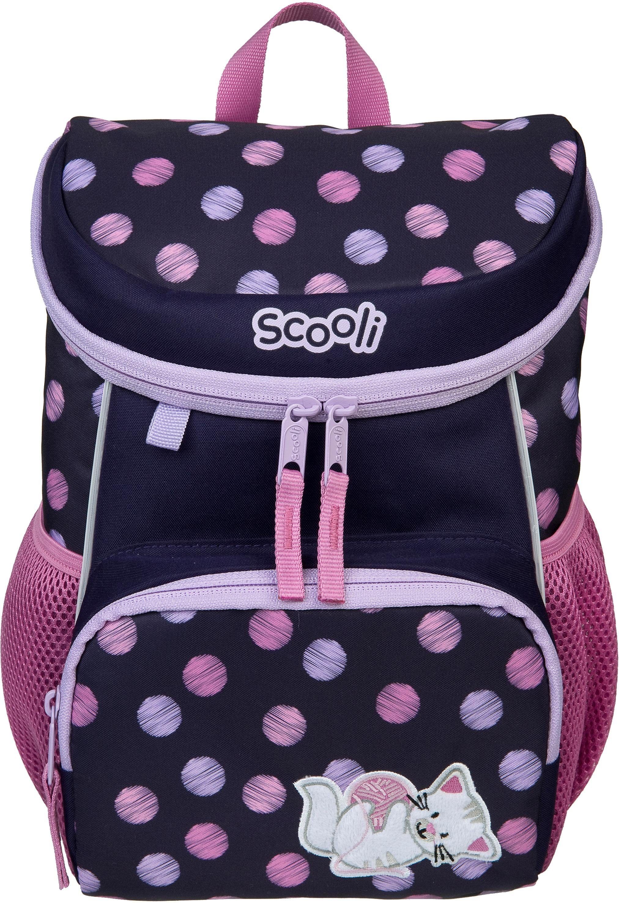Scooli Kinderrucksack Mini-Me, Caty höhenverstellbaren gepolsterten, mit Mesh-Einsatz mit Tragegurten Cat, Rucksack