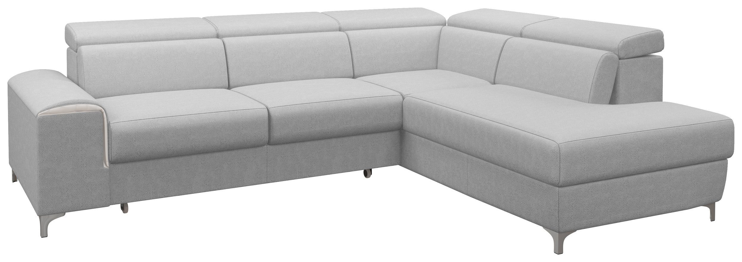 Stylefy Ecksofa Caio, frei L-Form, Bettfunktion, oder stellbar, rechts Eckcouch, Sitzkomfort, im Raum mit und Design mane links Bettkasten bestellbar, Modern