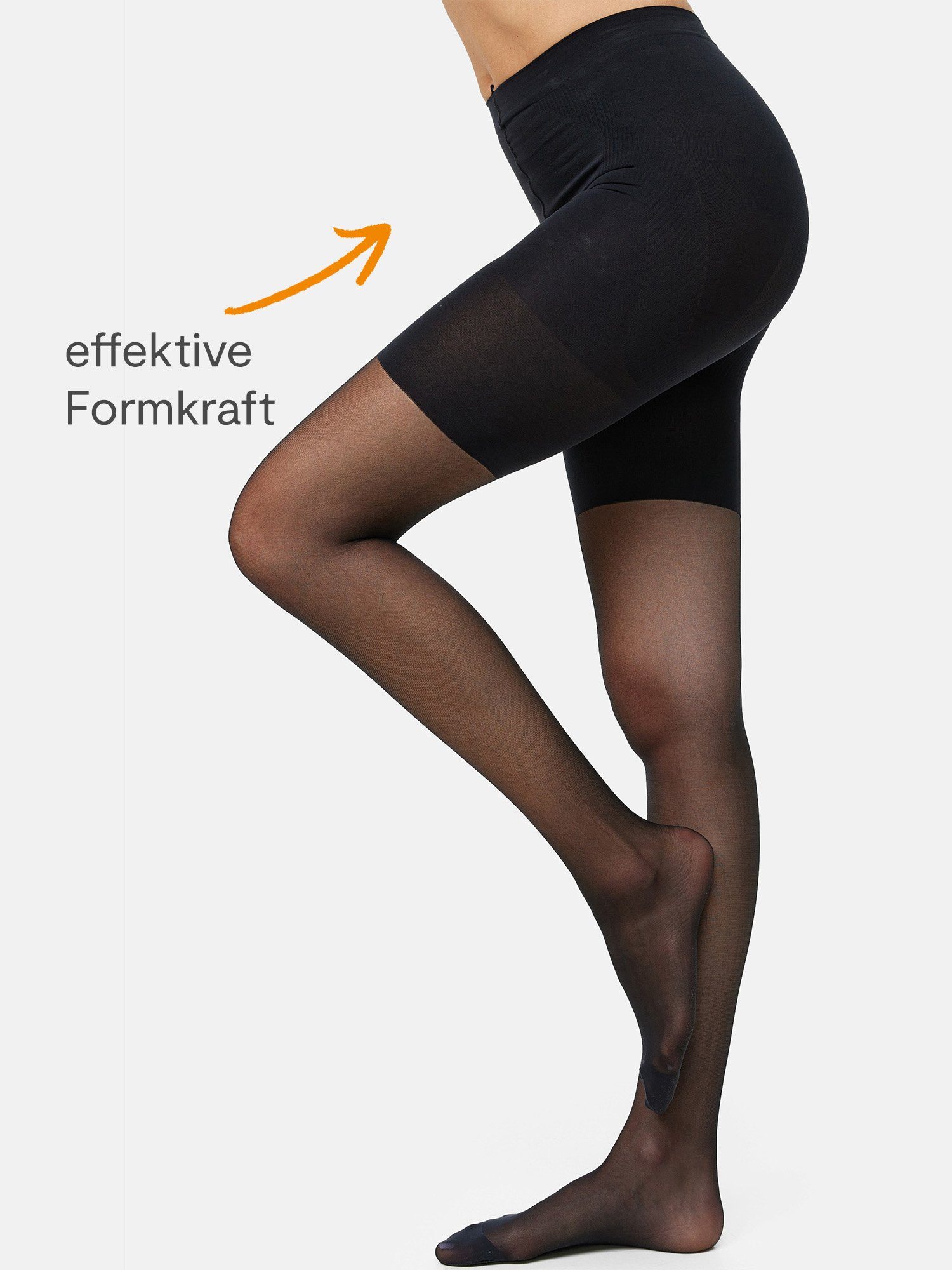 Nur Die Feinstrumpfhose Bauch-Beine-Po 20 DEN Damen (1er/3er/6er/9er Pack 1 St) nylon transparent Fein-strumpfhose durchsichtig frauen multi-pack