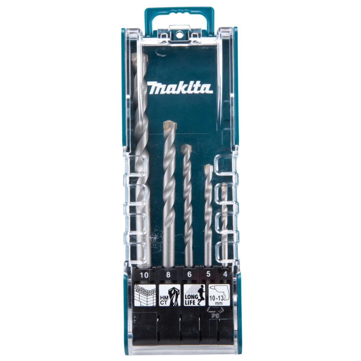 Akku-Multifunktionswerkzeug Makita Steinbohrer Set Beton/Stein • 5 teilig