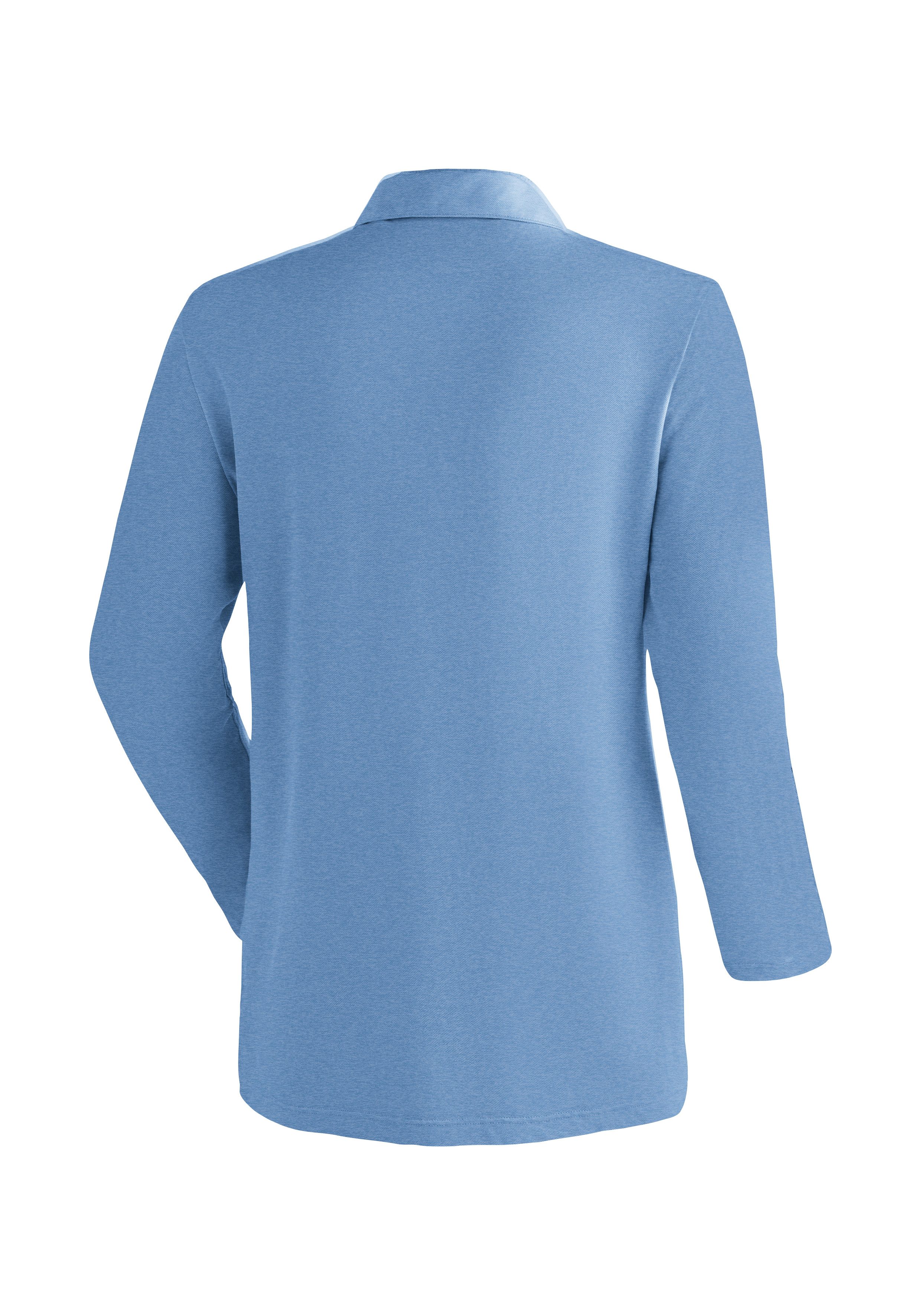 Maier Sports Langarm-Poloshirt Long Piquee Polo W