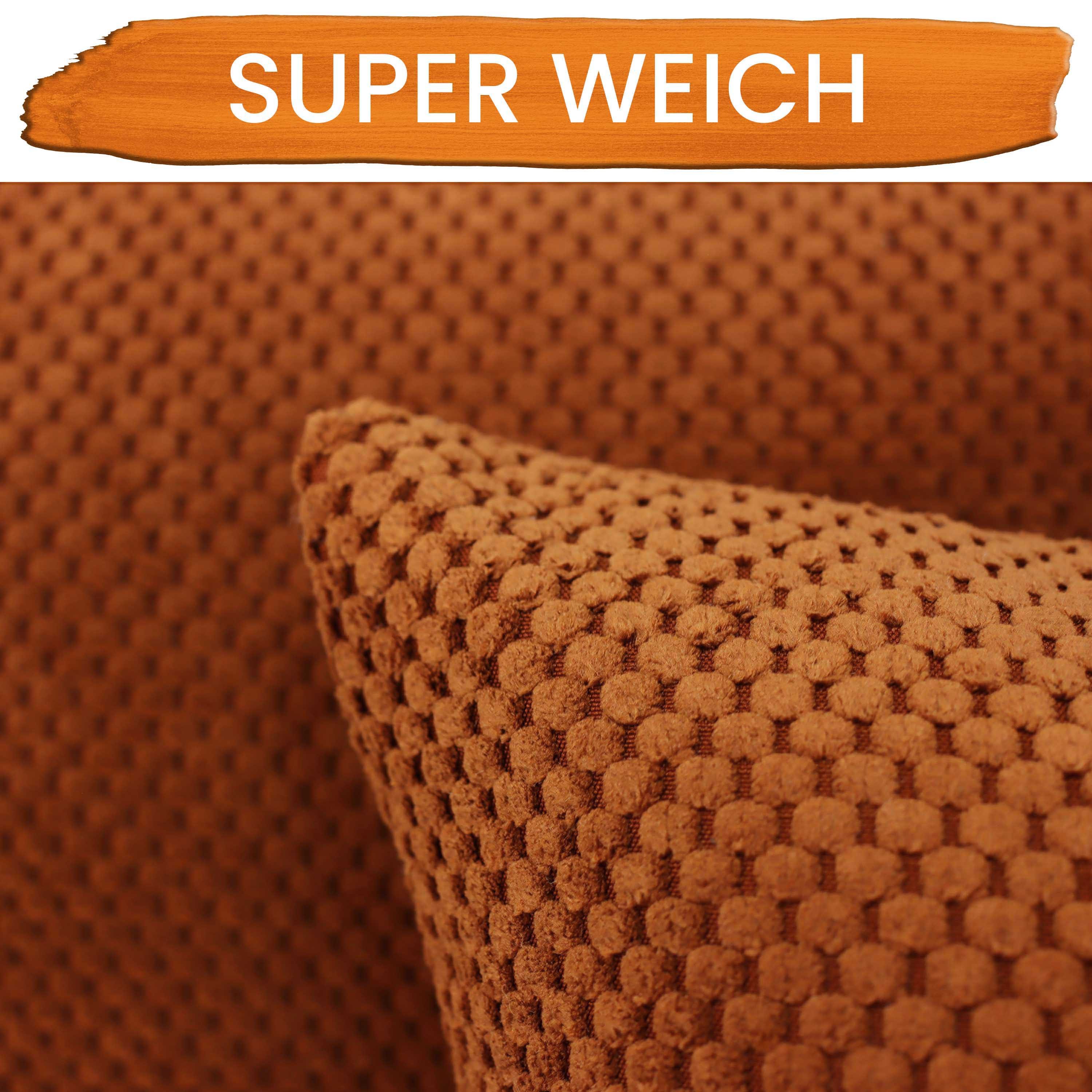 Amilian Dekokissen 2er Set Kissen - Zierkissen - Sofakissen mit Füllung und Kissenbezug, (2 Stück), Kopfkissen, Kuschelkissen, Couchkissen mit Kissenfüllung