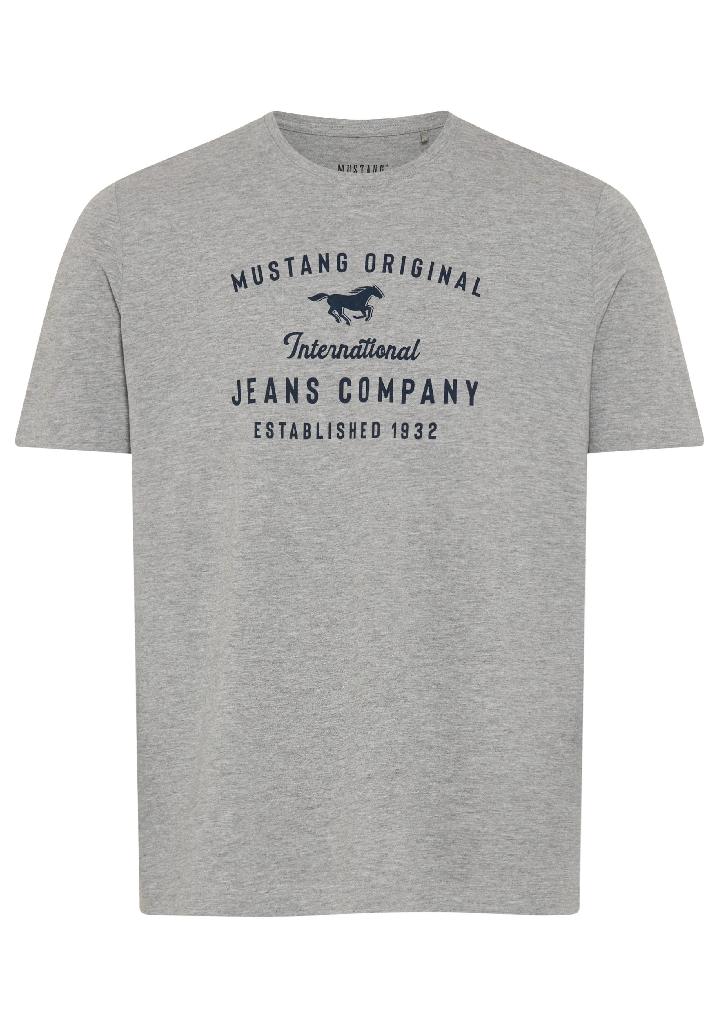 Rundhalsshirt Alex Logoprint uni