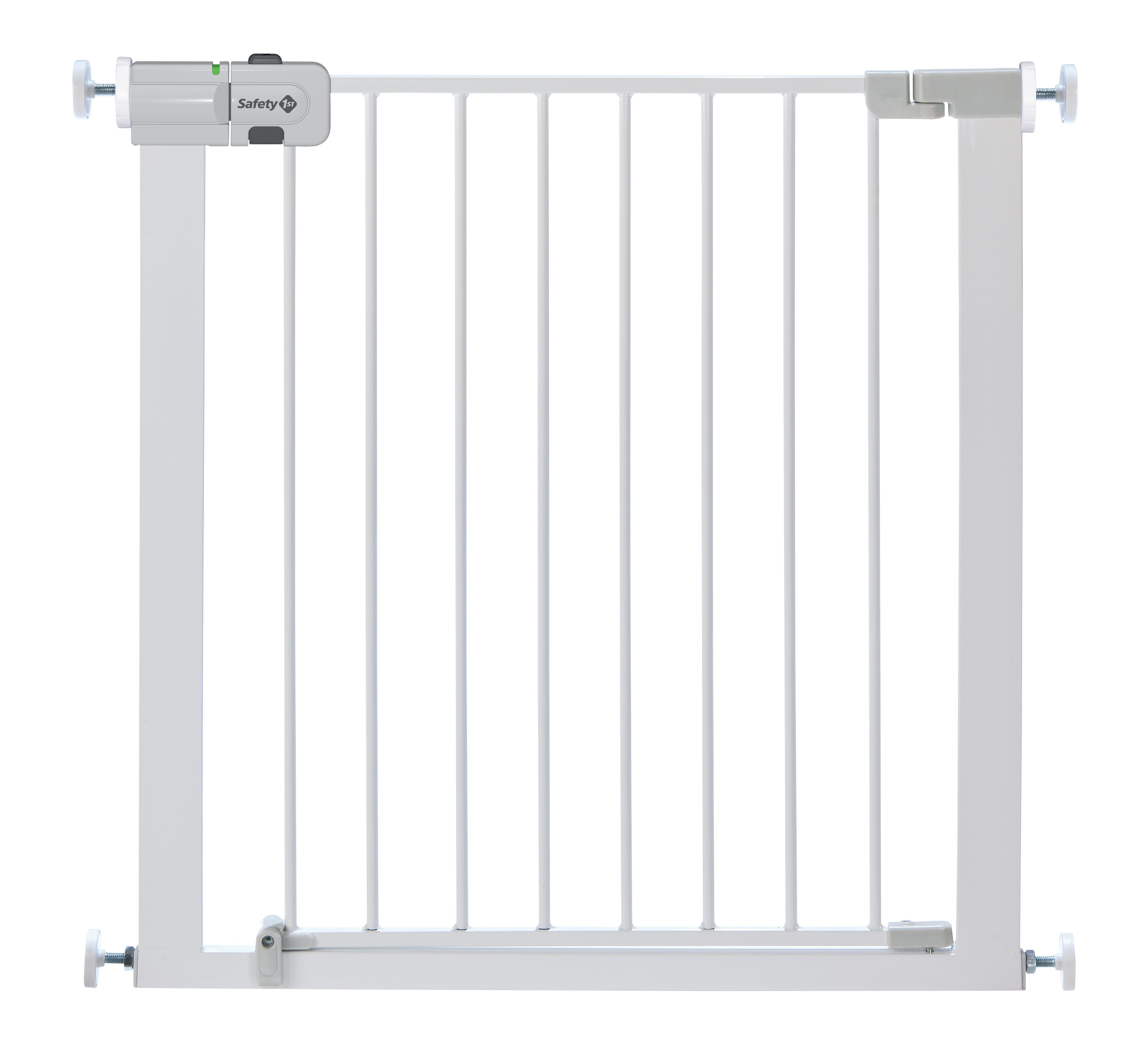 Safety 1st Türschutzgitter Safety 1st Türschutzgitter Easy Close, Ausziehbares Schutzgitter, Klem, Öffnung in einer oder zwei Richtungen und doppelte Schließoption 4-Pu…