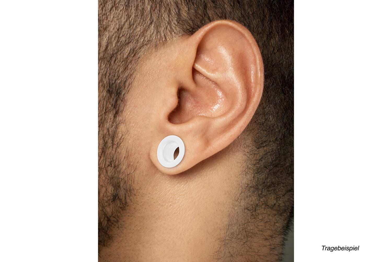 PIERCINGLINE Plug Silikon Double Flared Tunnel EINFARBIG (Tunnels, 1-tlg) günstig online kaufen