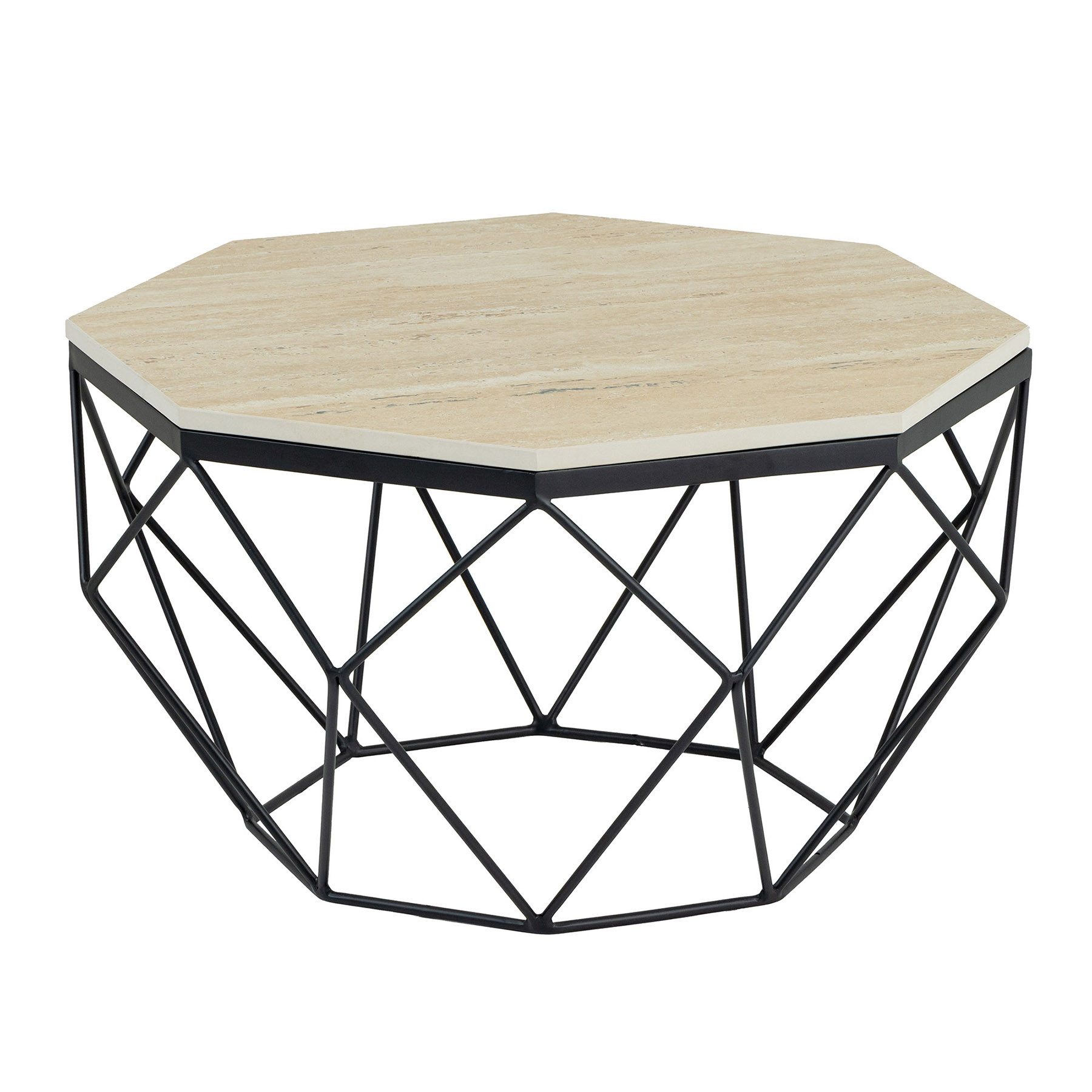 riess-ambiente Couchtisch DIAMOND 70cm beige / günstig online kaufen