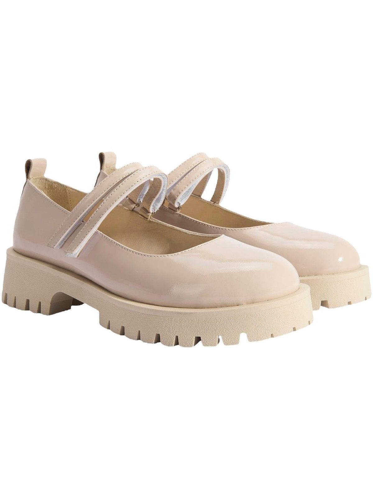 Desa Desa Damen-Slipper – Obermaterial und Futter aus Leder, ohne Verschlus Ballettschuh