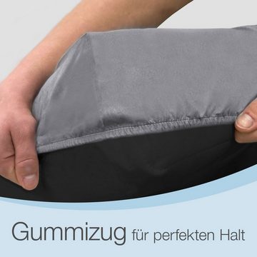 Spannbettlaken für Gästematratze, aktivshop, Gummizug: rundum, Bettlaken für Klappmatratzen