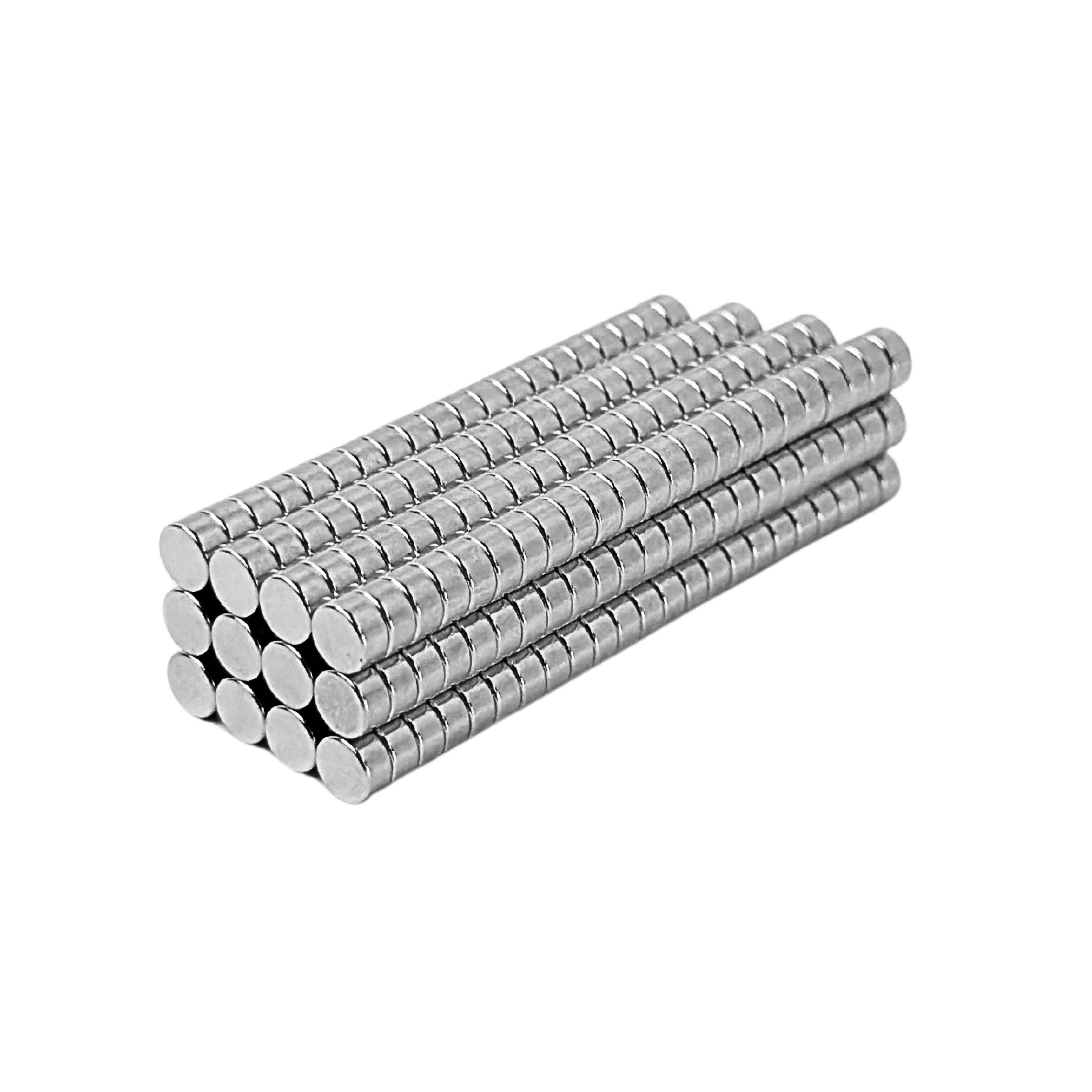 MaajeeKuto Magnet Neodym Magnet Ø 4 x 2mm Supermagnete hohe Haftkraft Scheibenmagnet (10-St)