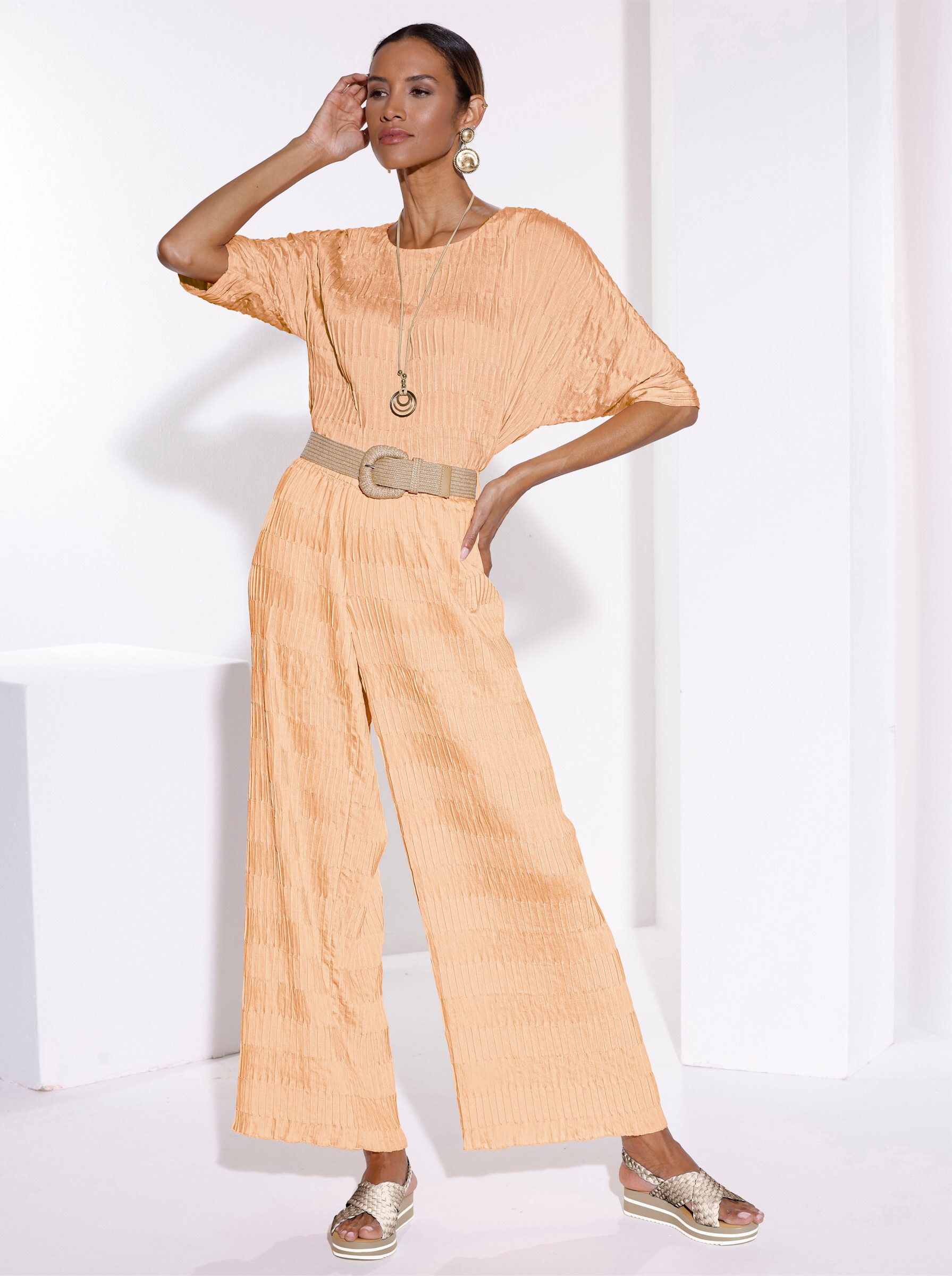 creation L Klassische Bluse Bluse Langarm