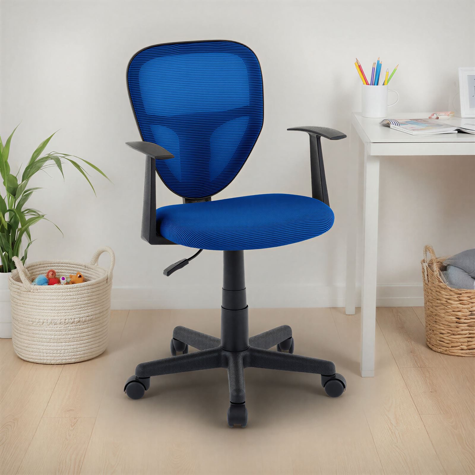 IDIMEX Drehstuhl STUDIO, Schreibtischstuhl Kinder höhenverstellbar mit Arml günstig online kaufen