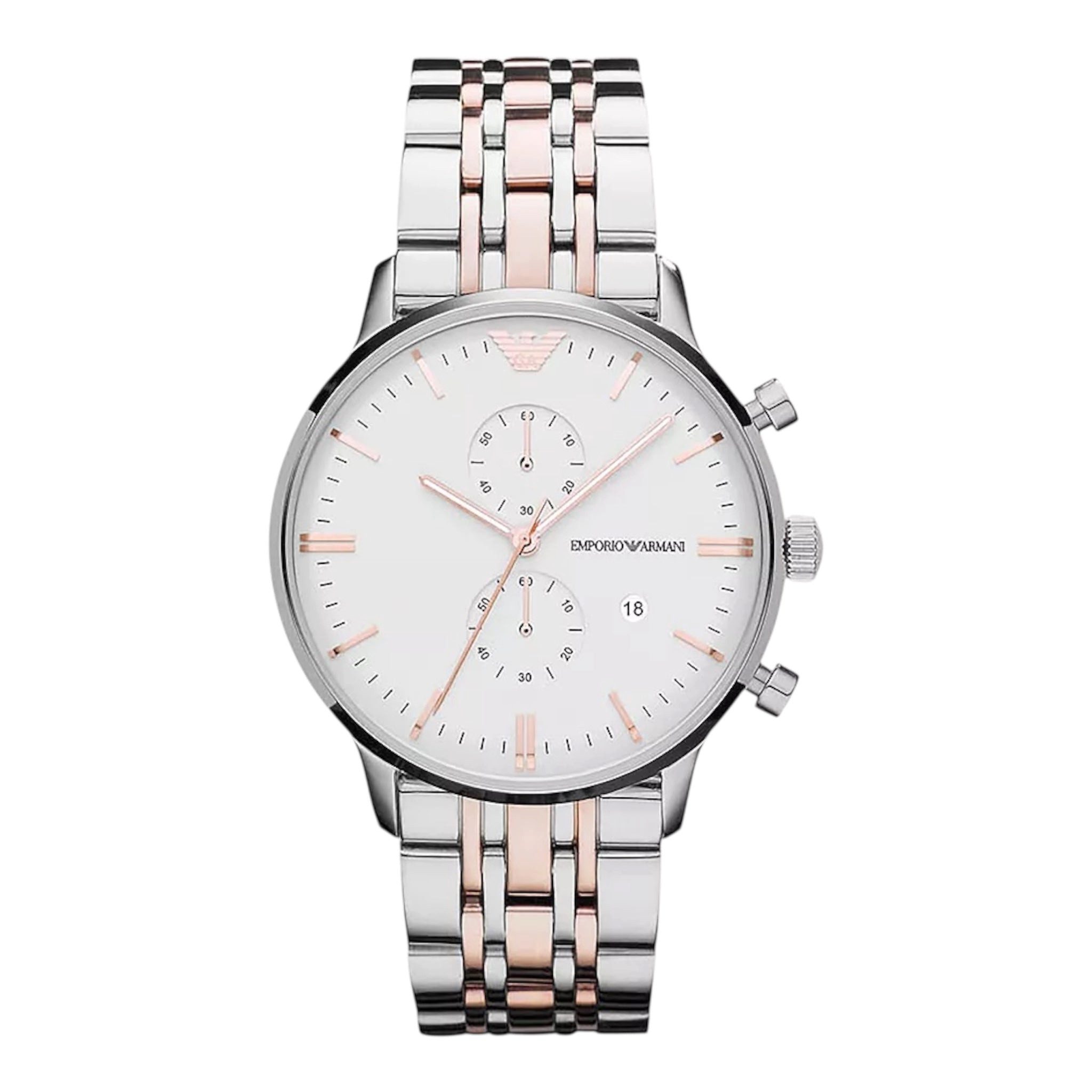 Emporio Armani Quarzuhr Emporio Armani Chronograph Herrenuhr AR0399 günstig online kaufen