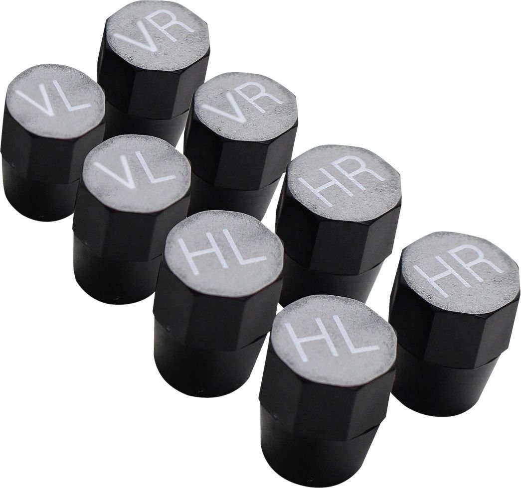 EUFAB Reifenstift EUFAB Radmarker-Set 8-teilig
