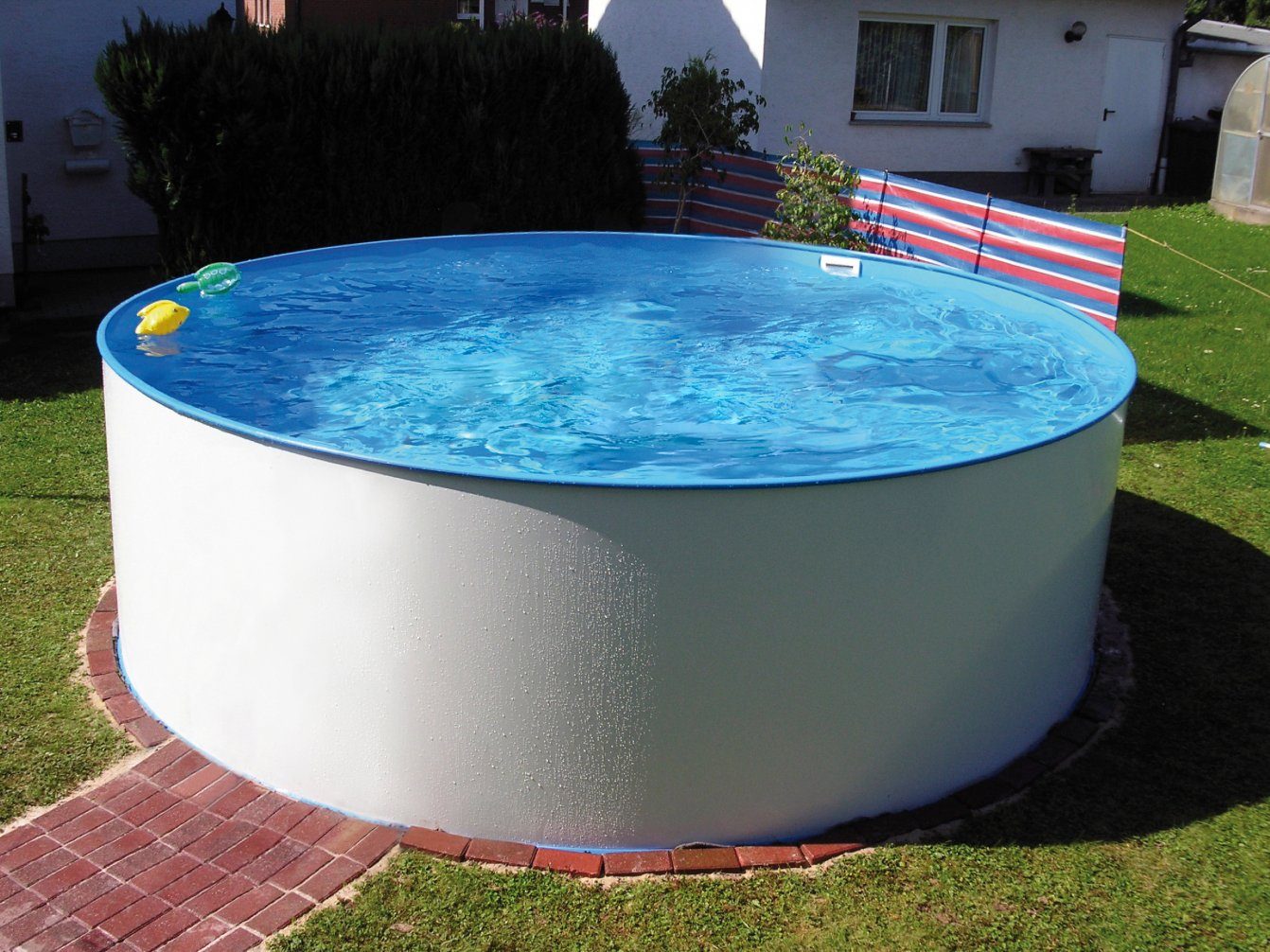 Clear Pool Rundpool (Set), 7-tlg., Sandfilter SF122, ØxHöhe: 450x120 cm