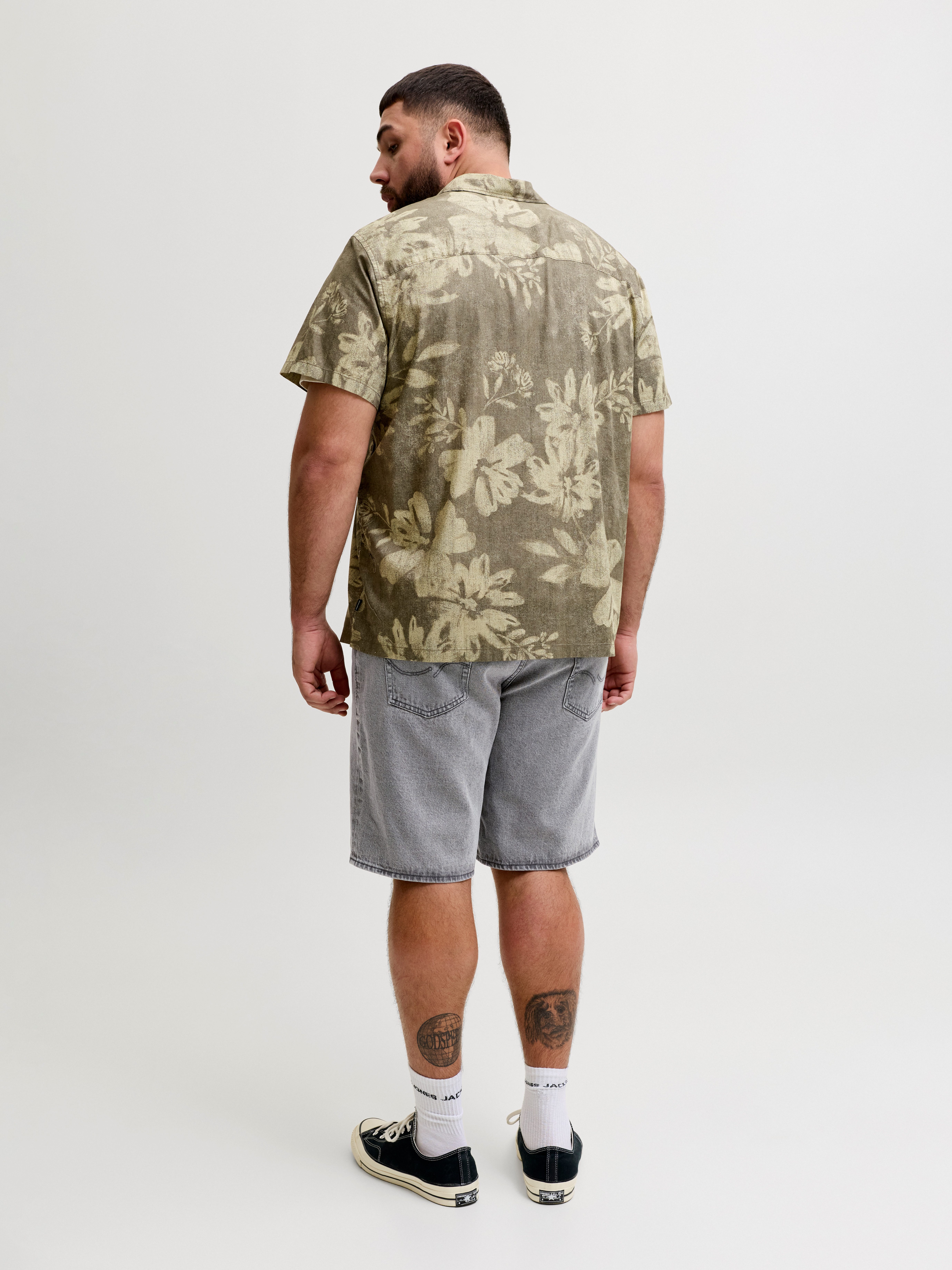 Jack & Jones PlusSize Jeansbermudas JJITONY JJORIGINAL SHORT Five-Pocket-Design, relaxed fit