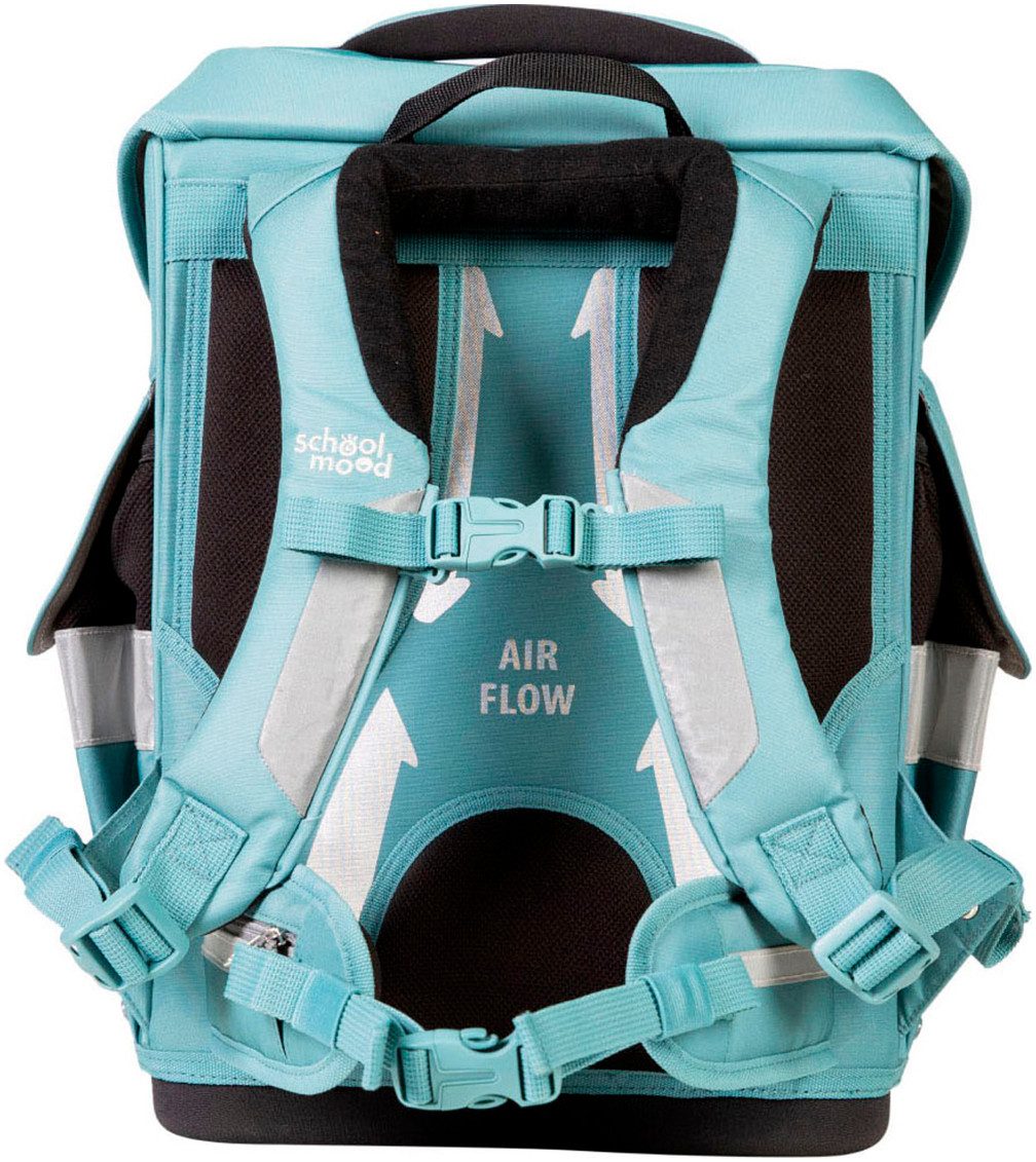 SCHOOL-MOOD® Schulranzen Timeless Pro (Set, 6-tlg)