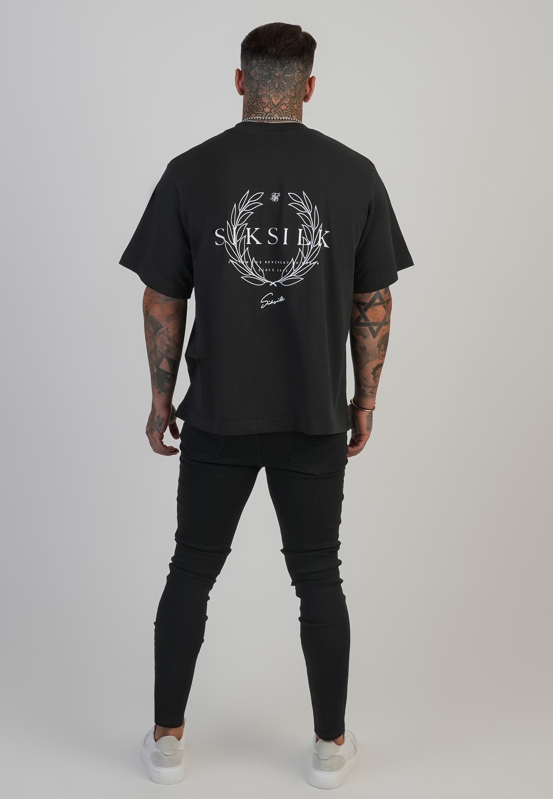 Siksilk Regular-fit-Jeans SikSilk Herren Distressed Skinny Jeans – Bild 5 von 5
