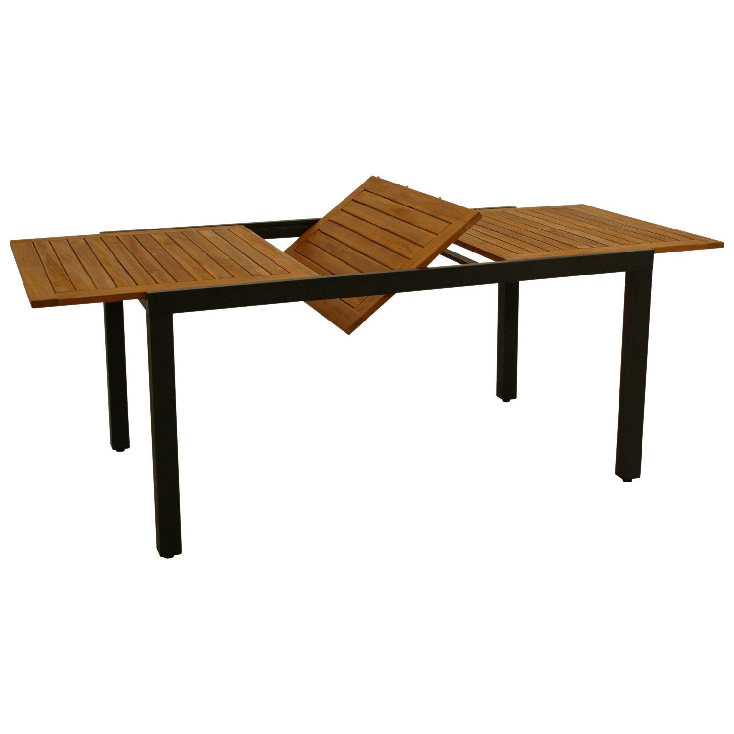 DEGAMO Gartentisch MILOS, ausziehbar 150/200x90cm, Alu günstig online kaufen