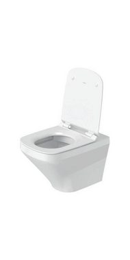 Duravit Bidet Wand-WC DURASTYLE RIMLESS tief, 370x540mm weiß WG weiß