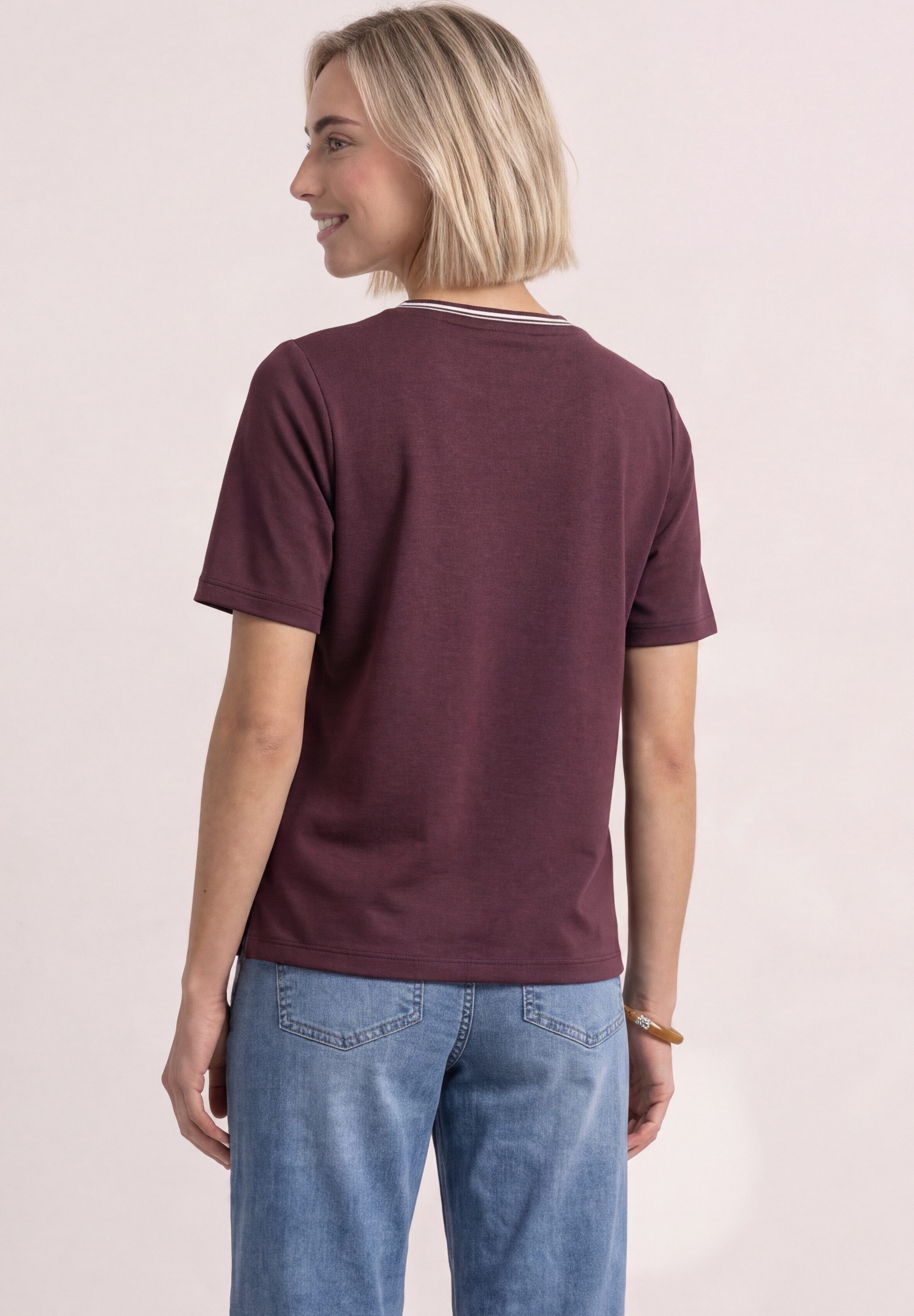STREET ONE T-Shirt mit Rundhalsausschnitt – Bild 2 von 5