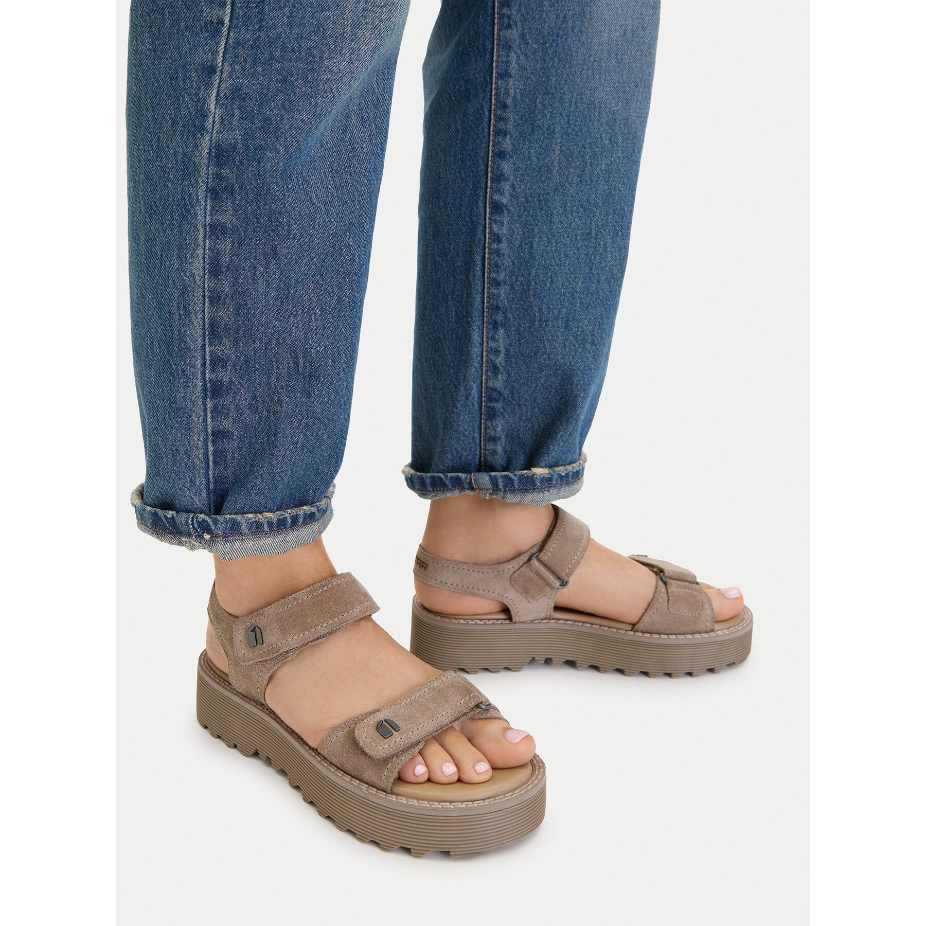 G-STAR G Star Raw Damen-Sandalen Beige Sandale