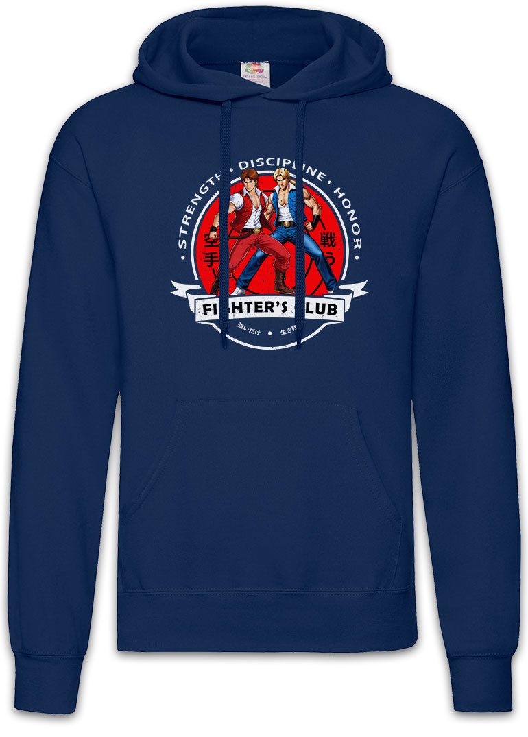Hoodie Fighter's Club Dragon Brothers II Herren Hoodie Billy Gamer Lee Double
