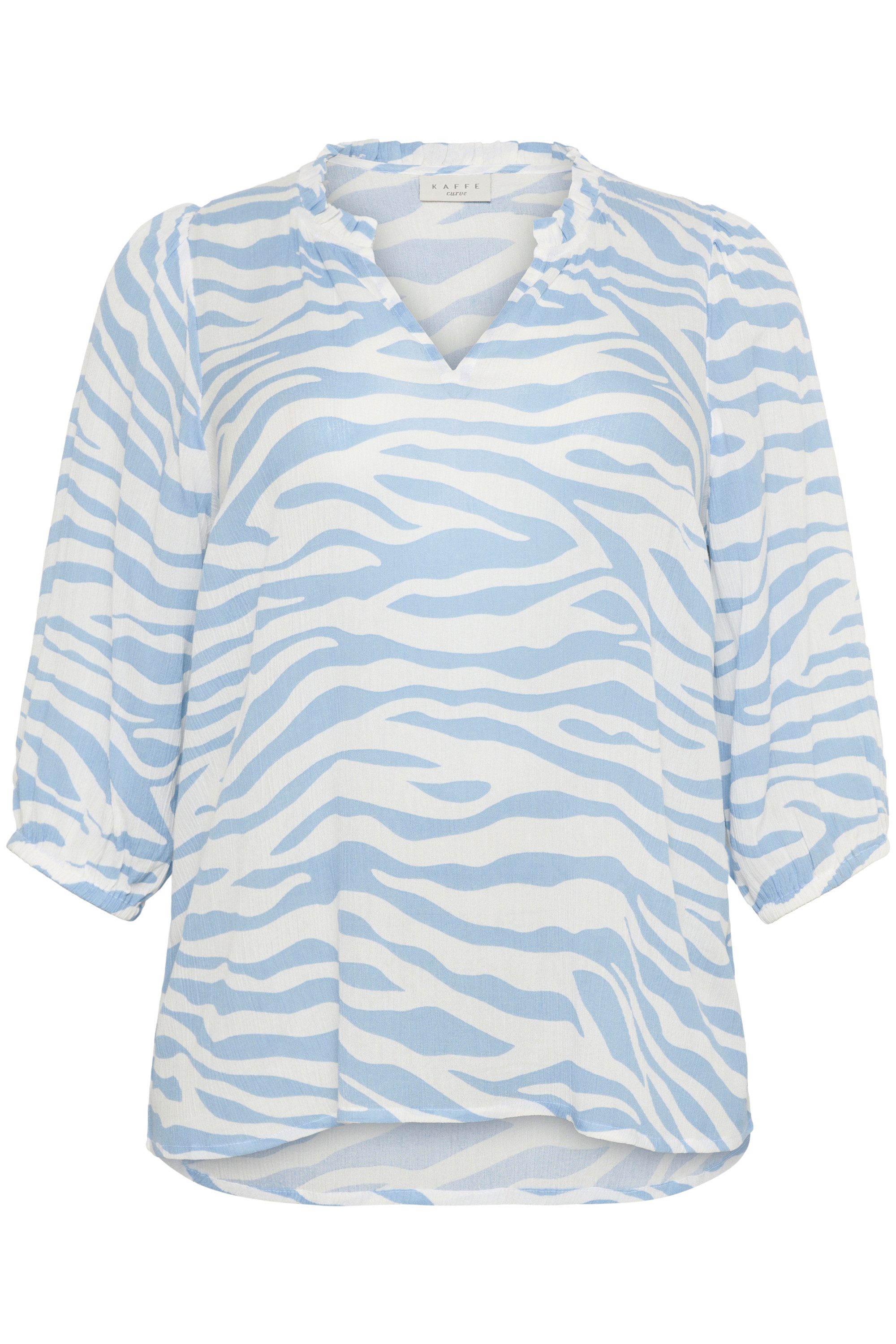 KAFFE Curve Langarmbluse Langarm-Bluse KCedina Große günstig online kaufen