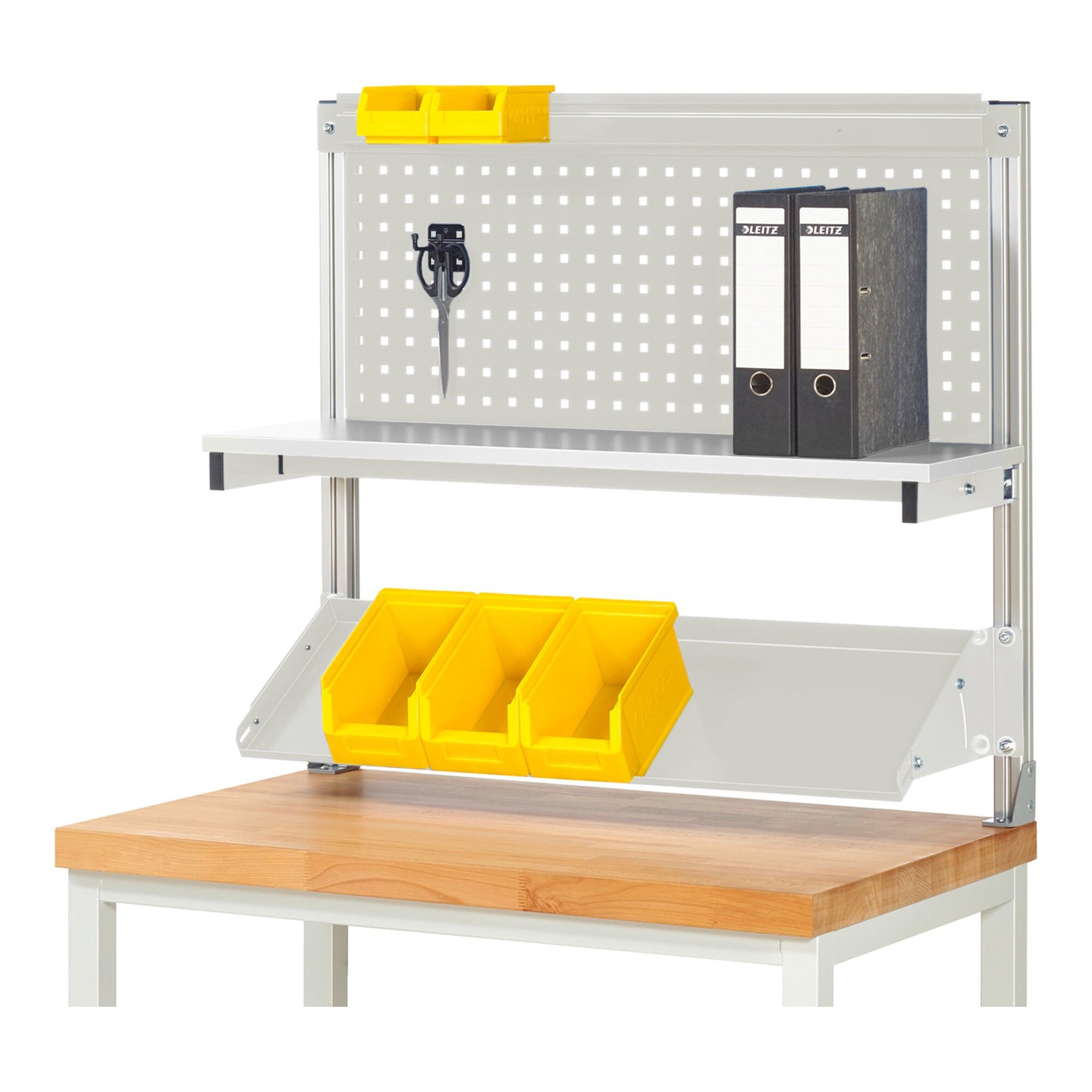 RAU Ablageregal Rau System-Aufbau (Komplettset-01 B1000 mm), zur Montage auf Arbeitspl