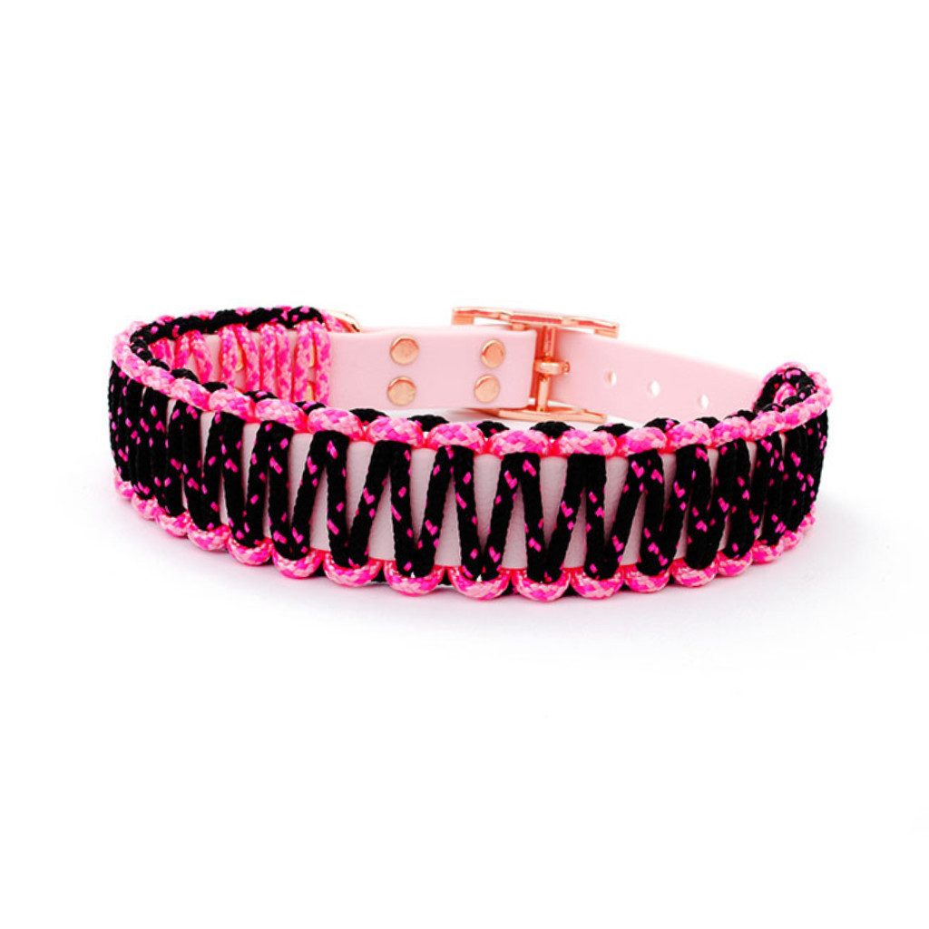 Tierluxe Hunde-Halsband Lori, Biothane Paracord, Handgemacht