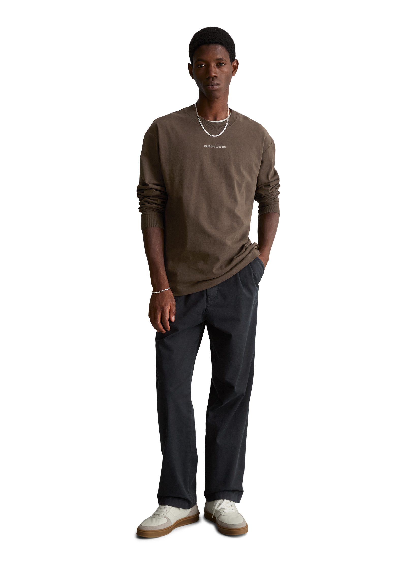 Marc O'Polo DENIM Langarmshirt aus Bio-Baumwolle – Bild 5 von 5