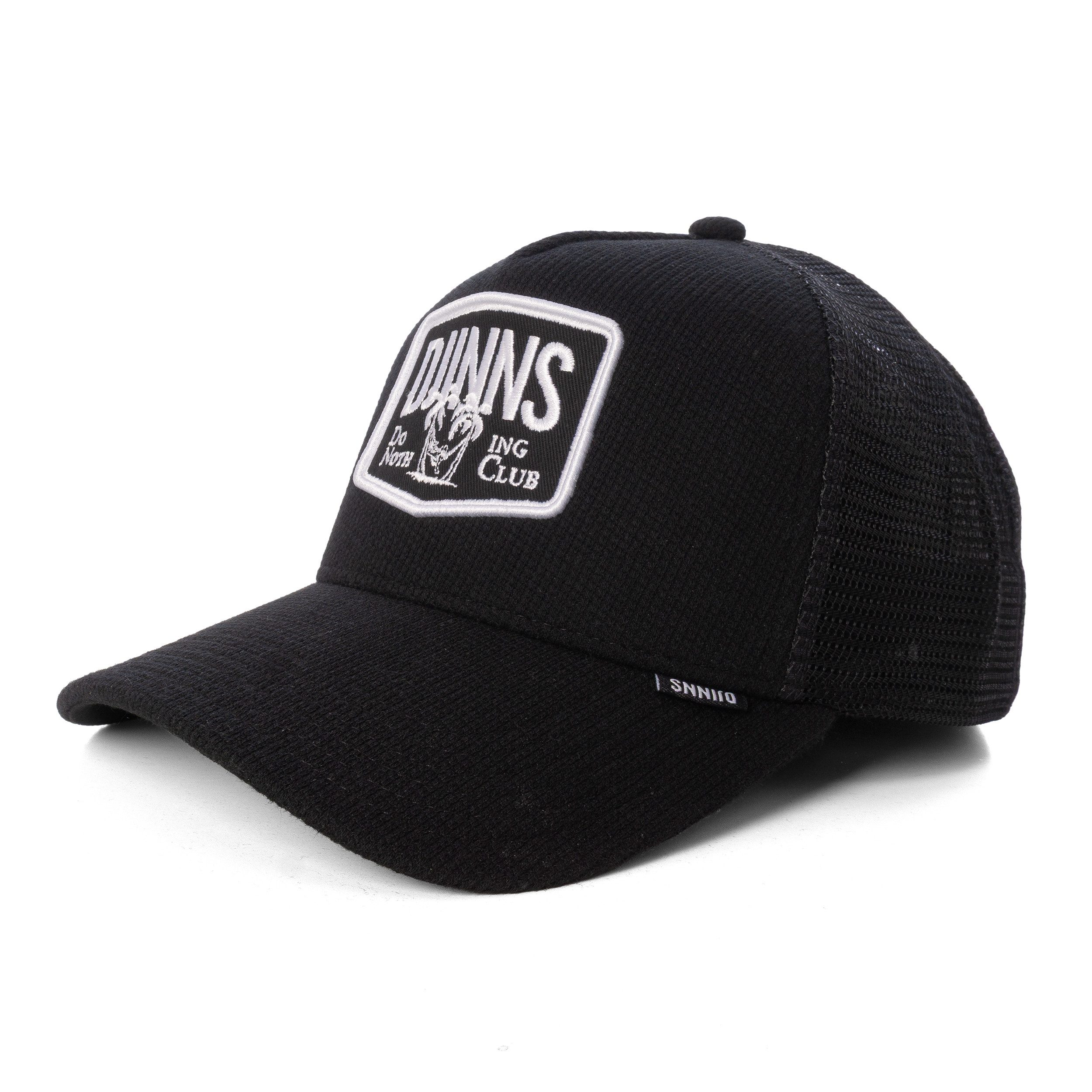 Baseball Cap Cap Djinns HFT DNC Waffelmelange black