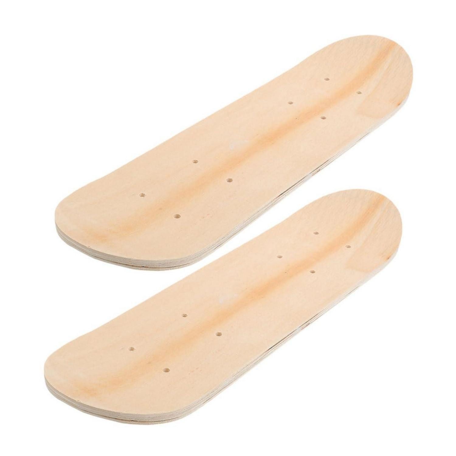 LuxusKollektion Skateboard Holz-Skateboard DIY Graffiti Leer 2Stück (2-St)