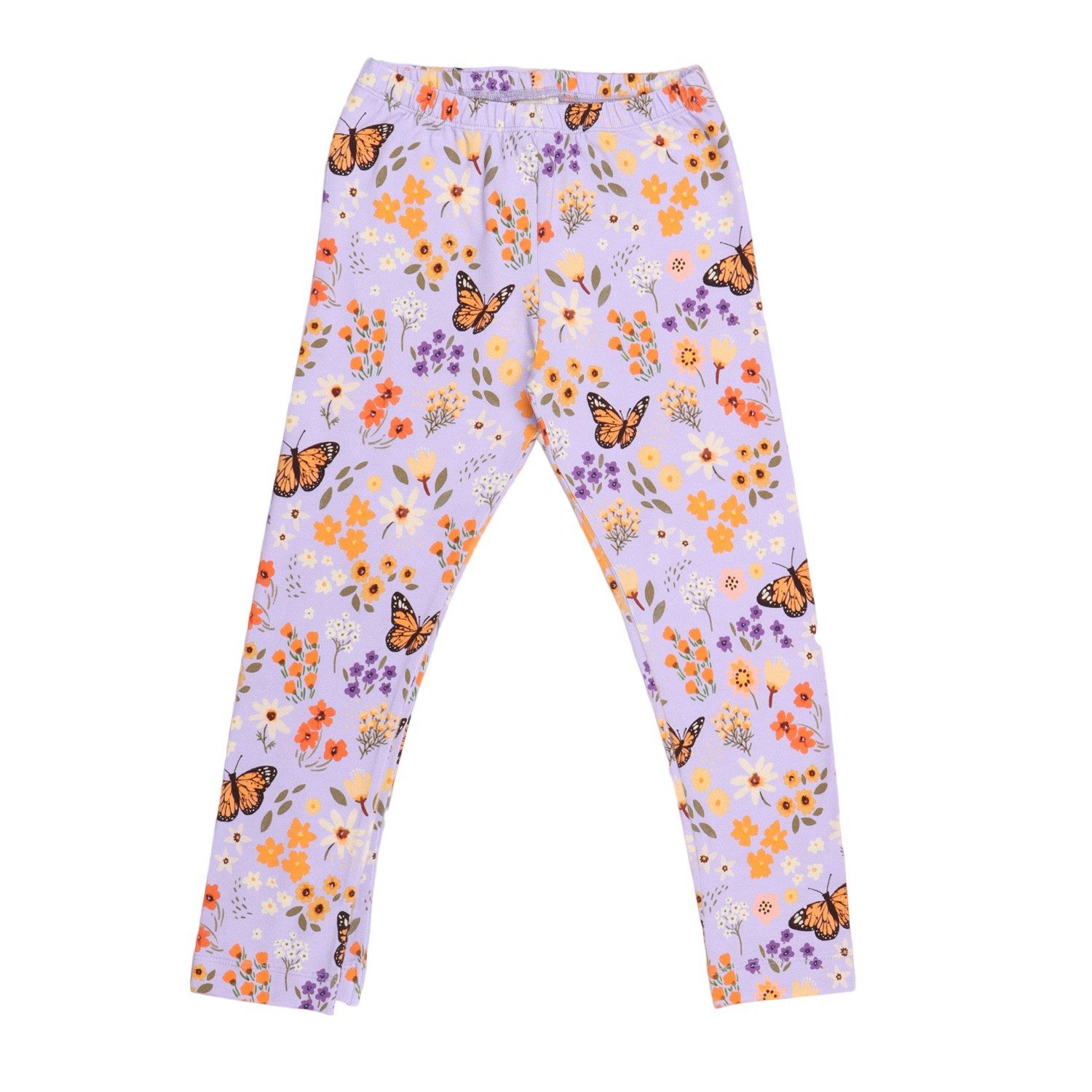 Leggings Leggings mit Schmetterlingsmotiv aus Bio-Baumwolle