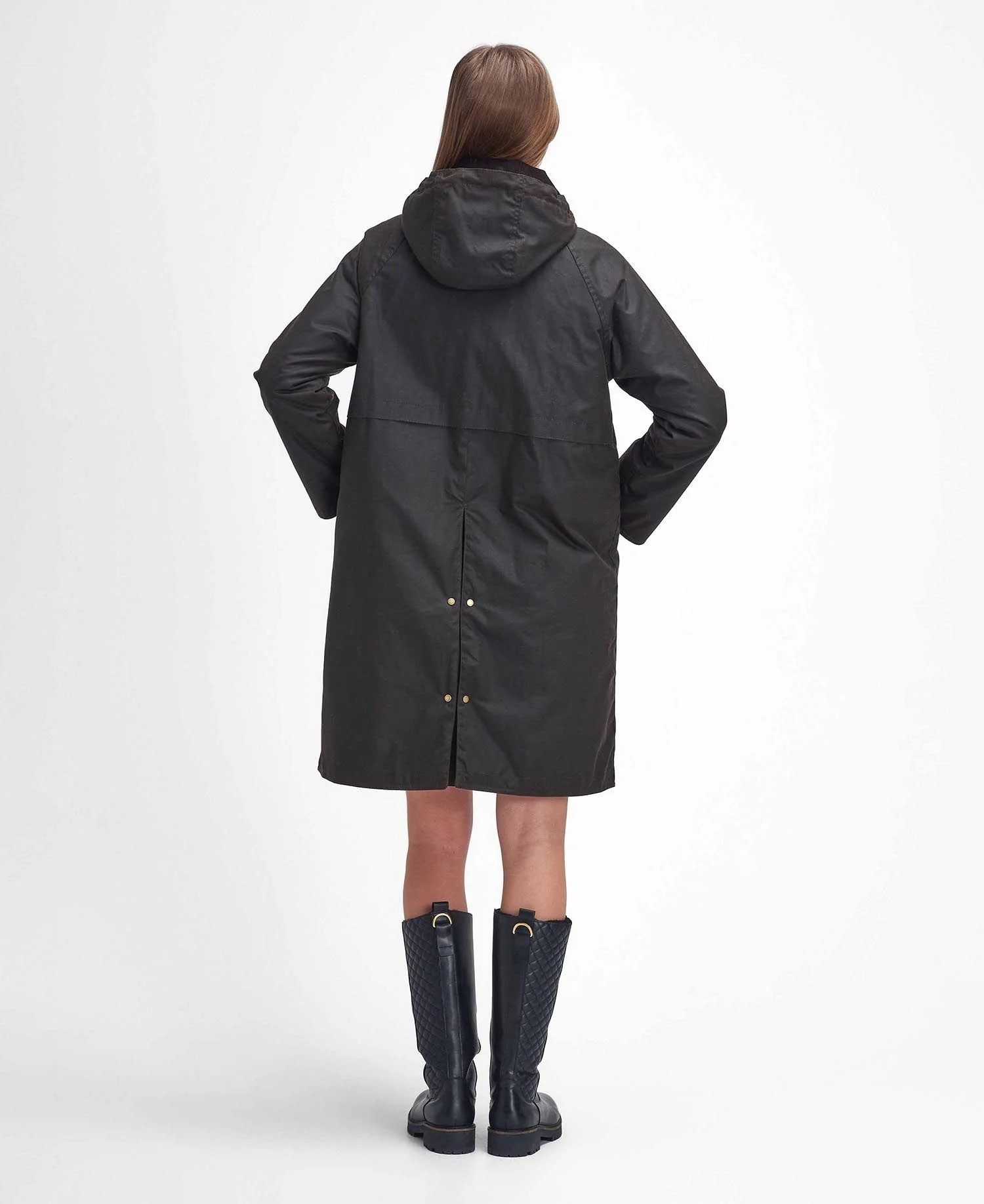 Barbour Outdoorjacke BARBOUR Wachsjacke Willows OLIV günstig online kaufen